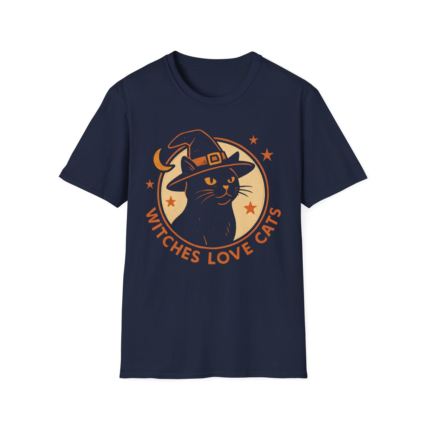 Witches Love Cats Halloween T-Shirt