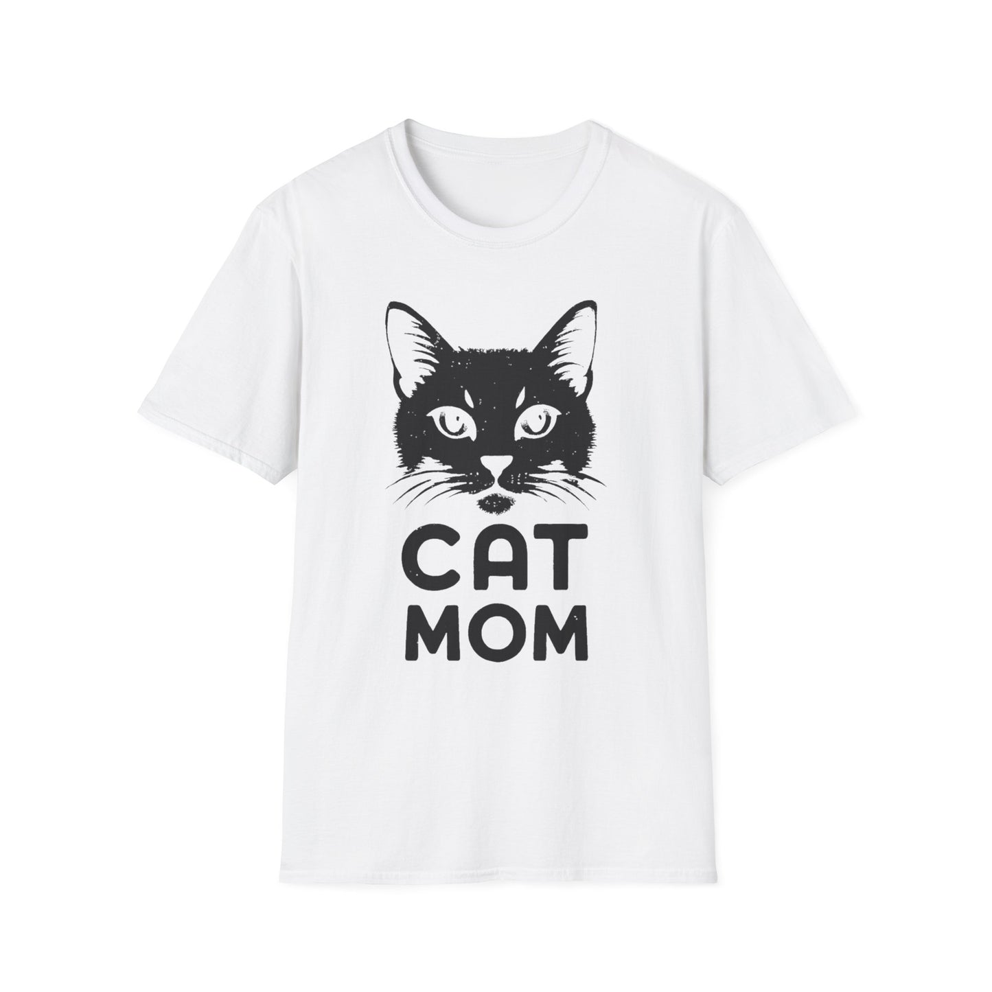 Cat Mom Vintage Face T-Shirt