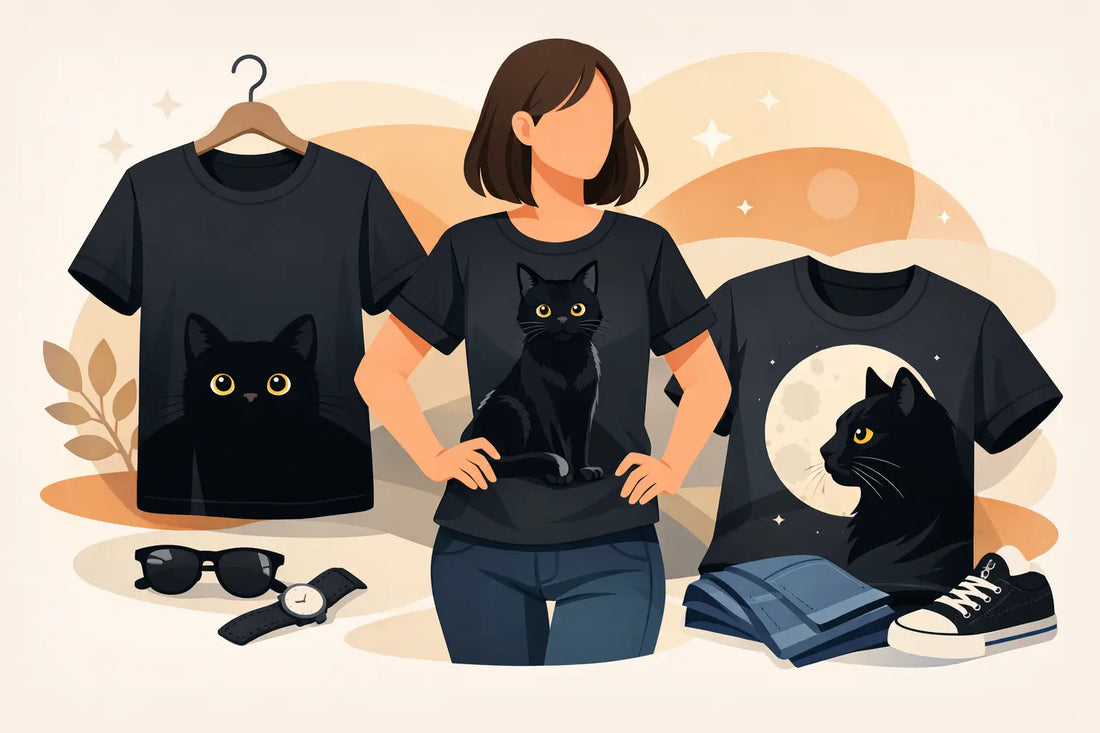 Black Cat Shirt Styles That Actually Look Good
