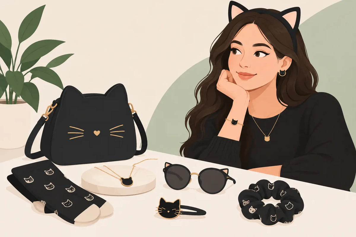 A Guide to Cat Themed Accessories You'll Wear