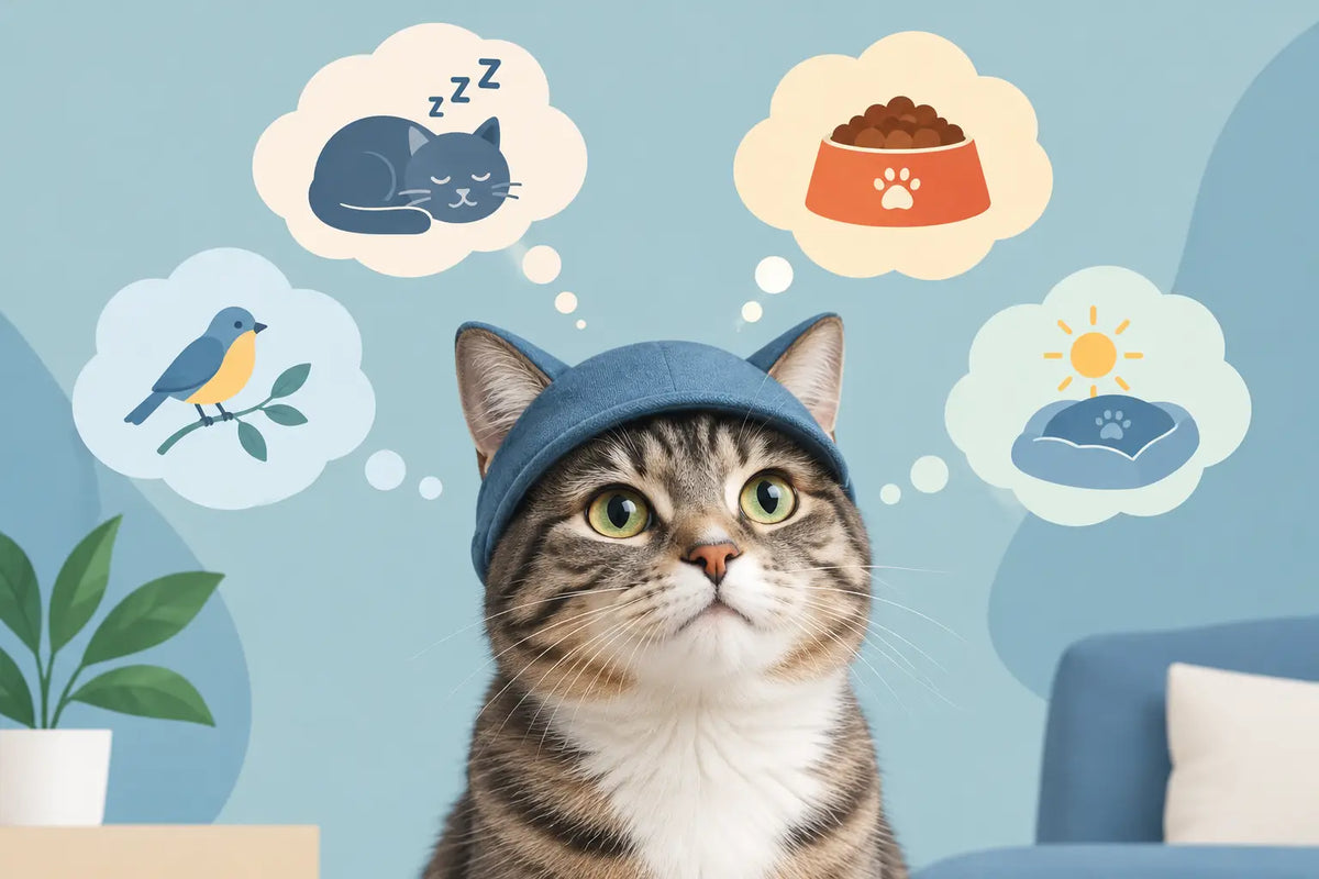 Cat Caps That Say What Your Cat Is Thinking