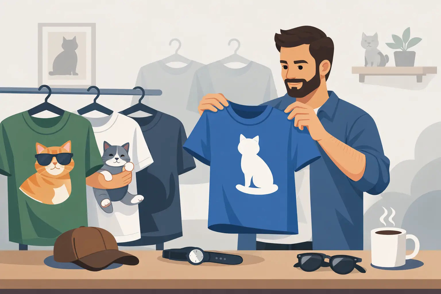 How to Pick the Right Cat Dad Shirt