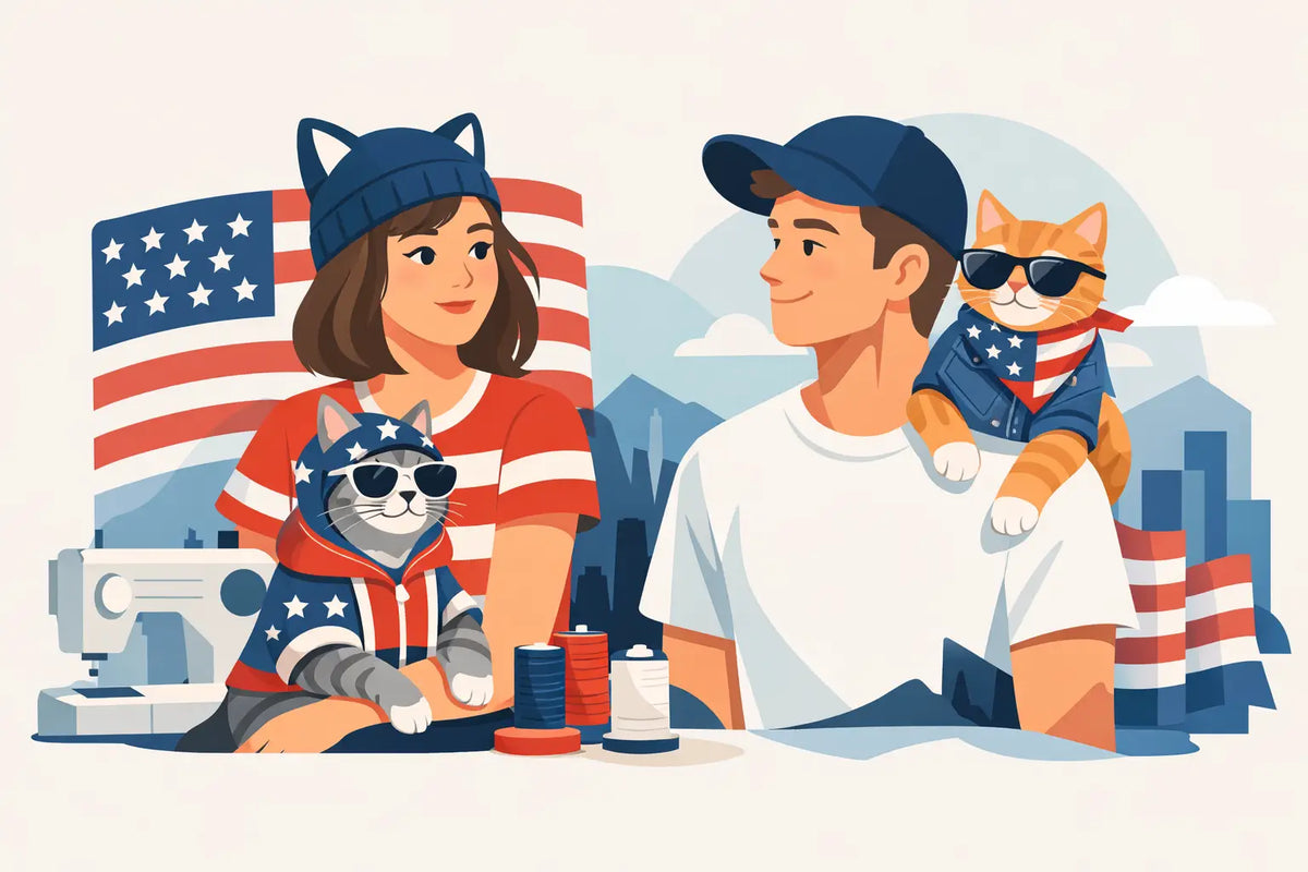 USA Made Cat Clothing for People Who Get It