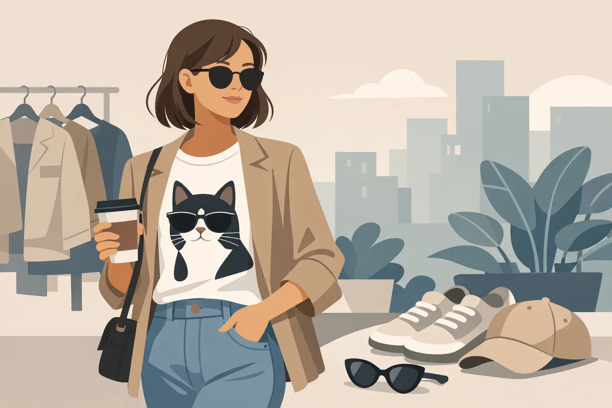 How to Style Cat Graphic Tees Without Trying Too Hard