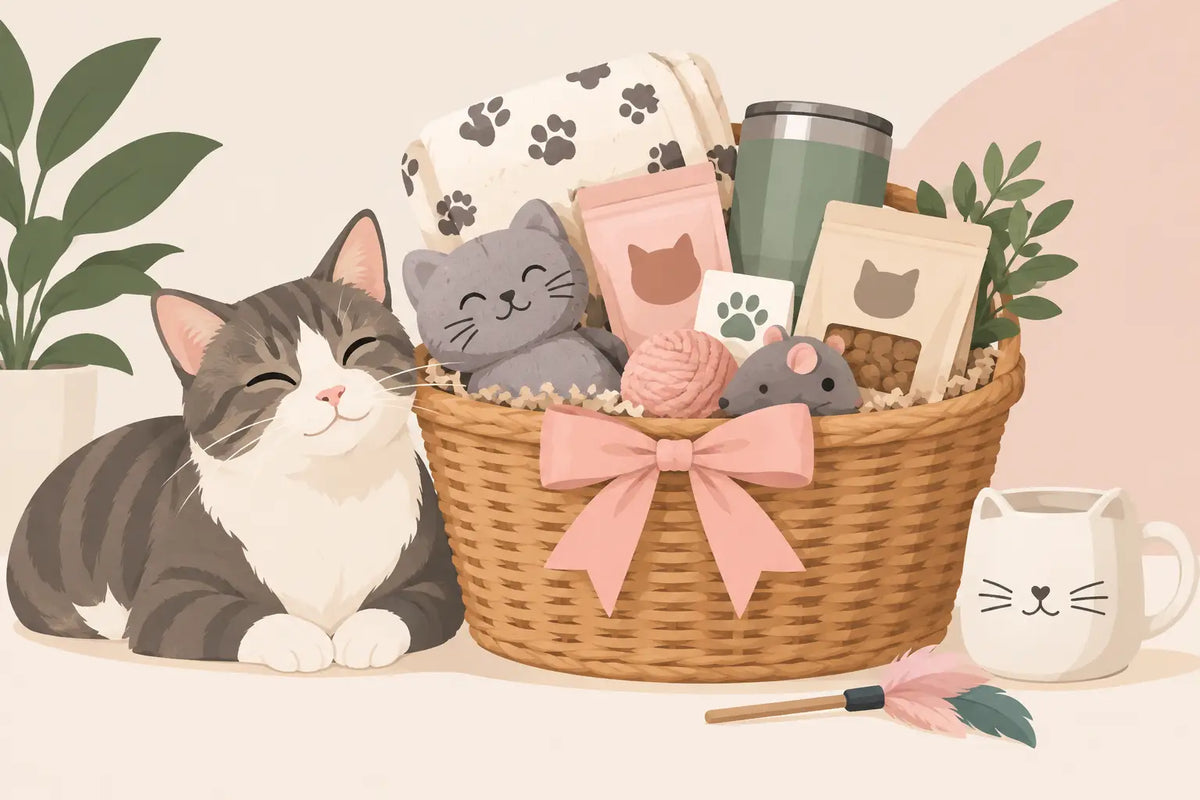 10 Cat Mom Gift Basket Examples She’ll Love