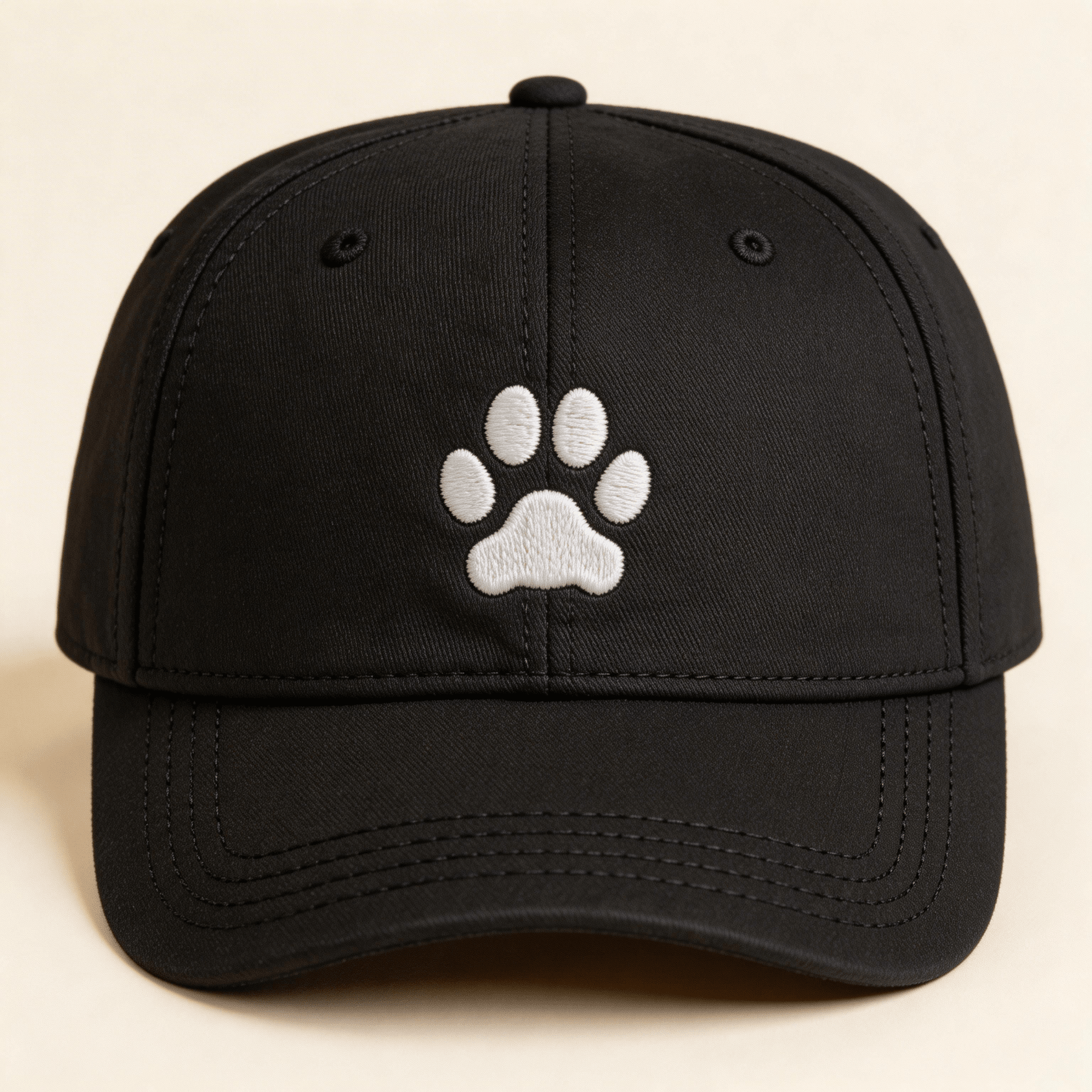 Embroidered Cat Caps