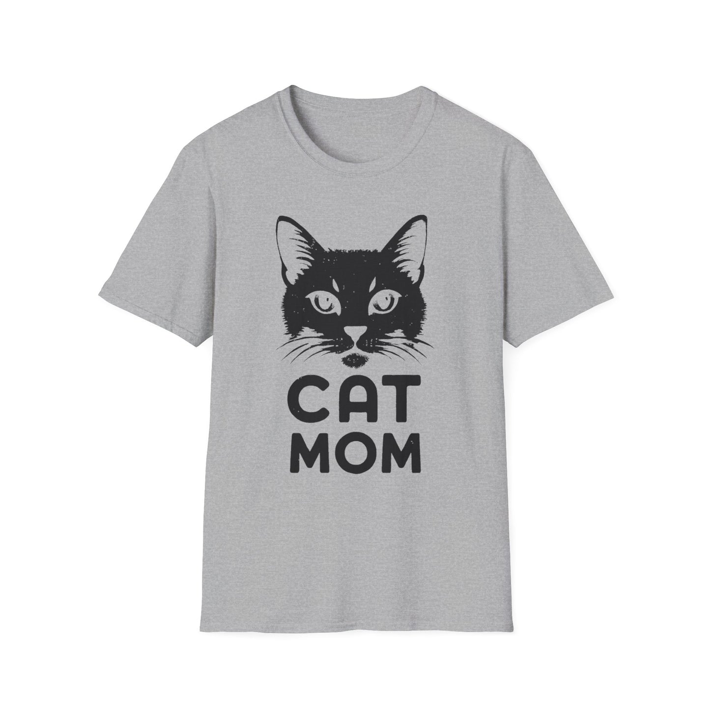 Cat Mom Vintage Face T-Shirt