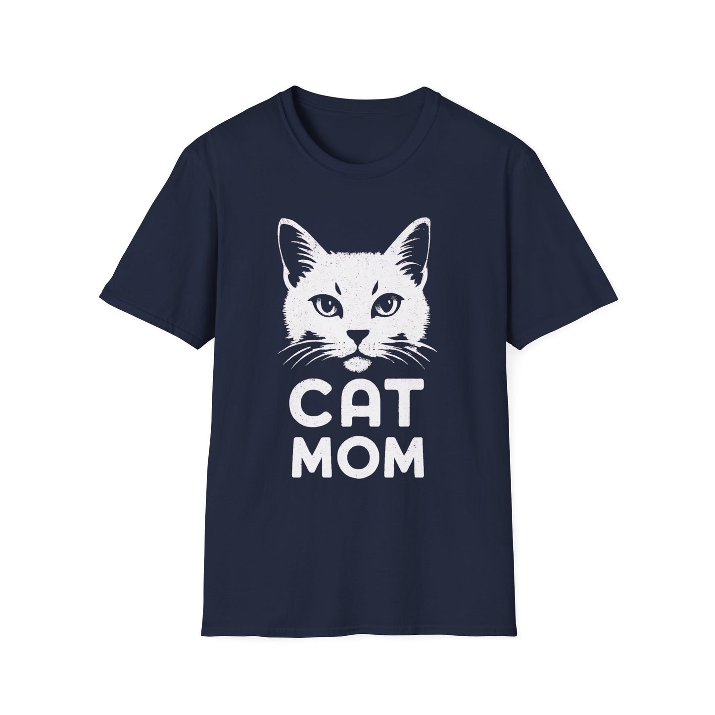 Cat Mom Vintage Face T-Shirt