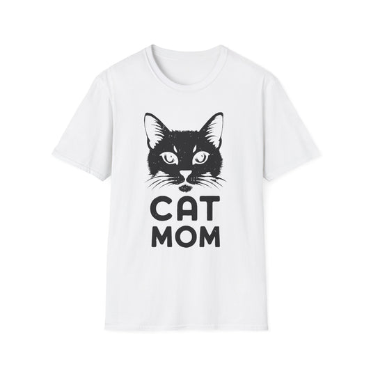 Cat Mom Vintage Face T-Shirt