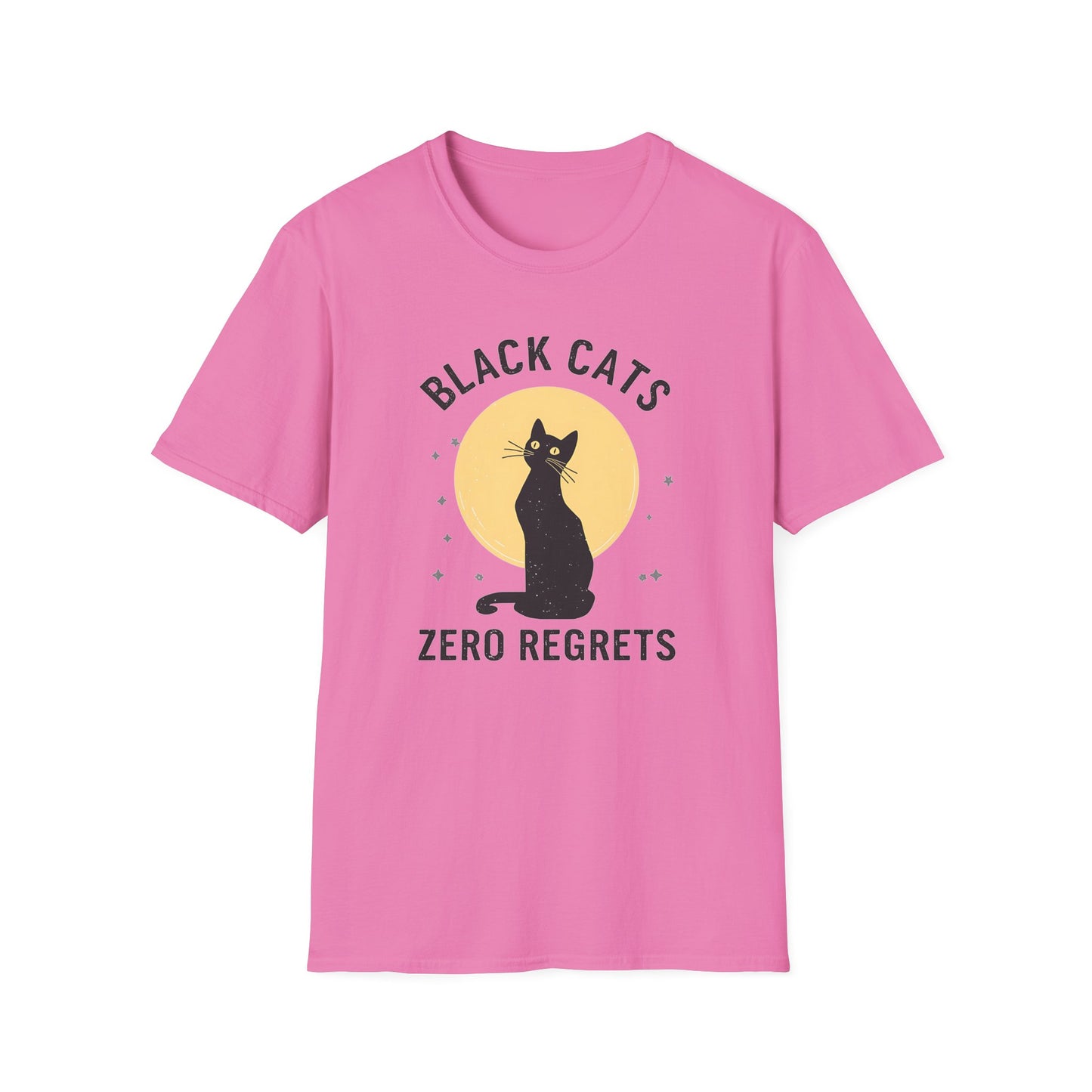 Black Cats Zero Regrets T-Shirt