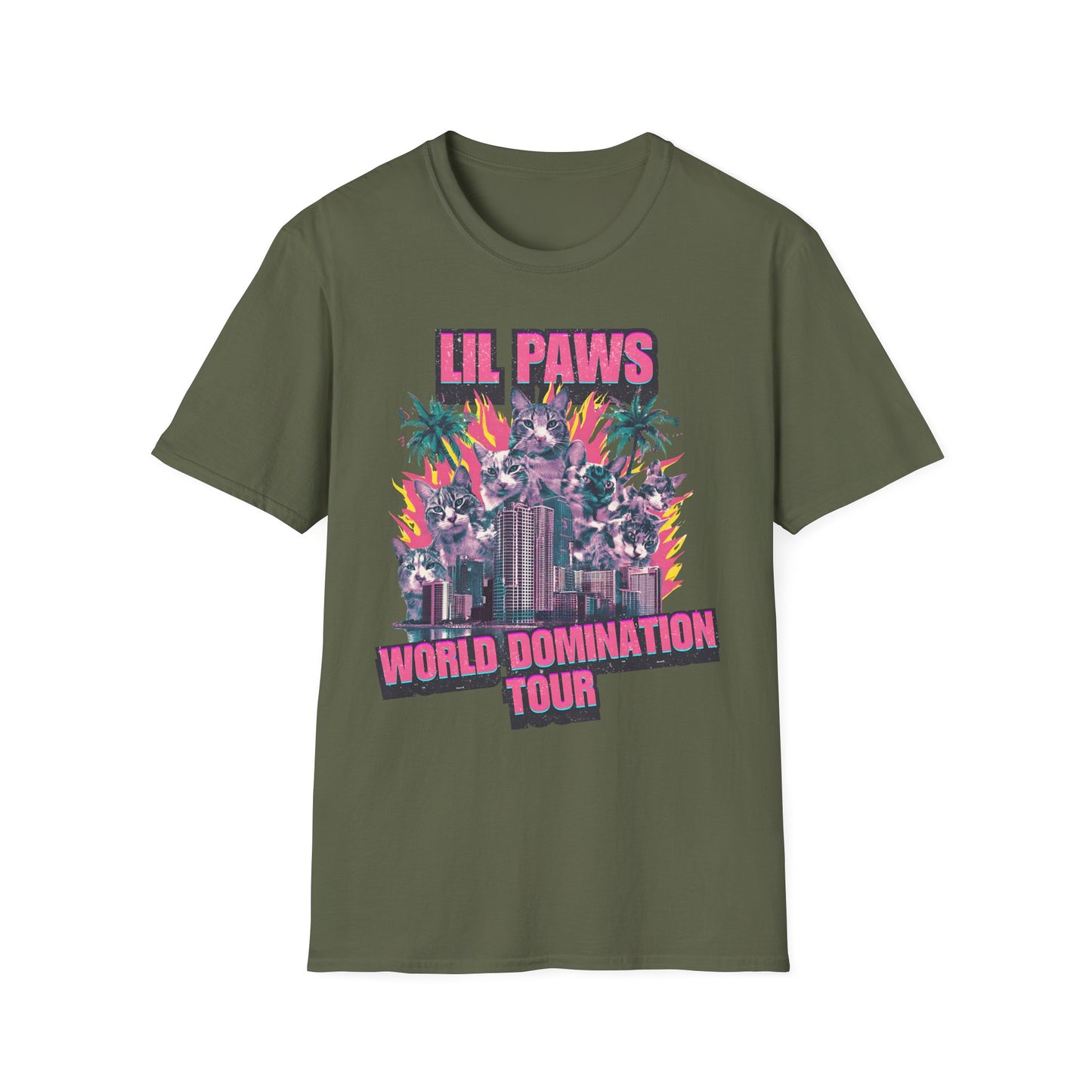 Lil Paws World Domination Tour T-Shirt