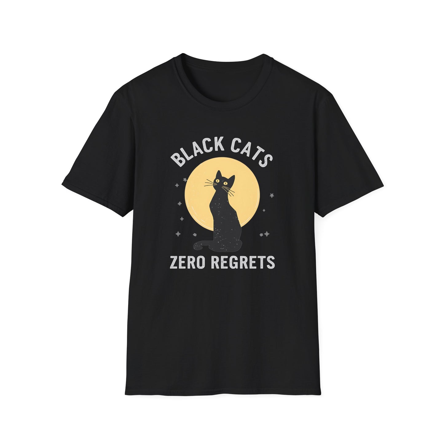 Black Cats Zero Regrets T-Shirt
