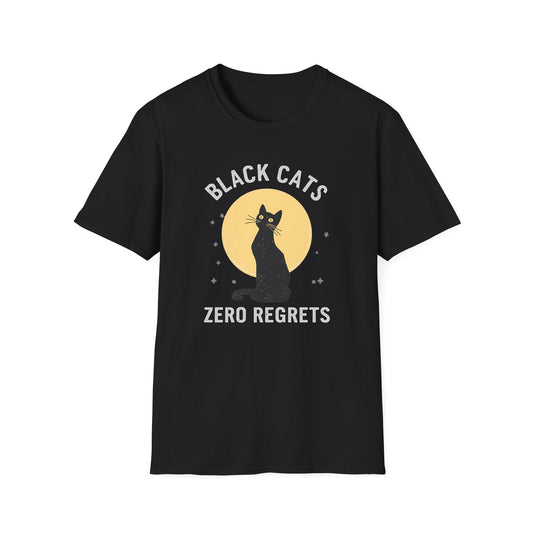 Black Cats Zero Regrets T-Shirt