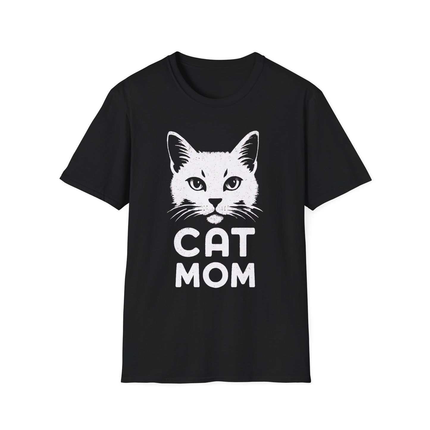 Cat Mom Vintage Face T-Shirt