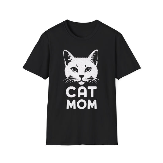 Cat Mom Vintage Face T-Shirt