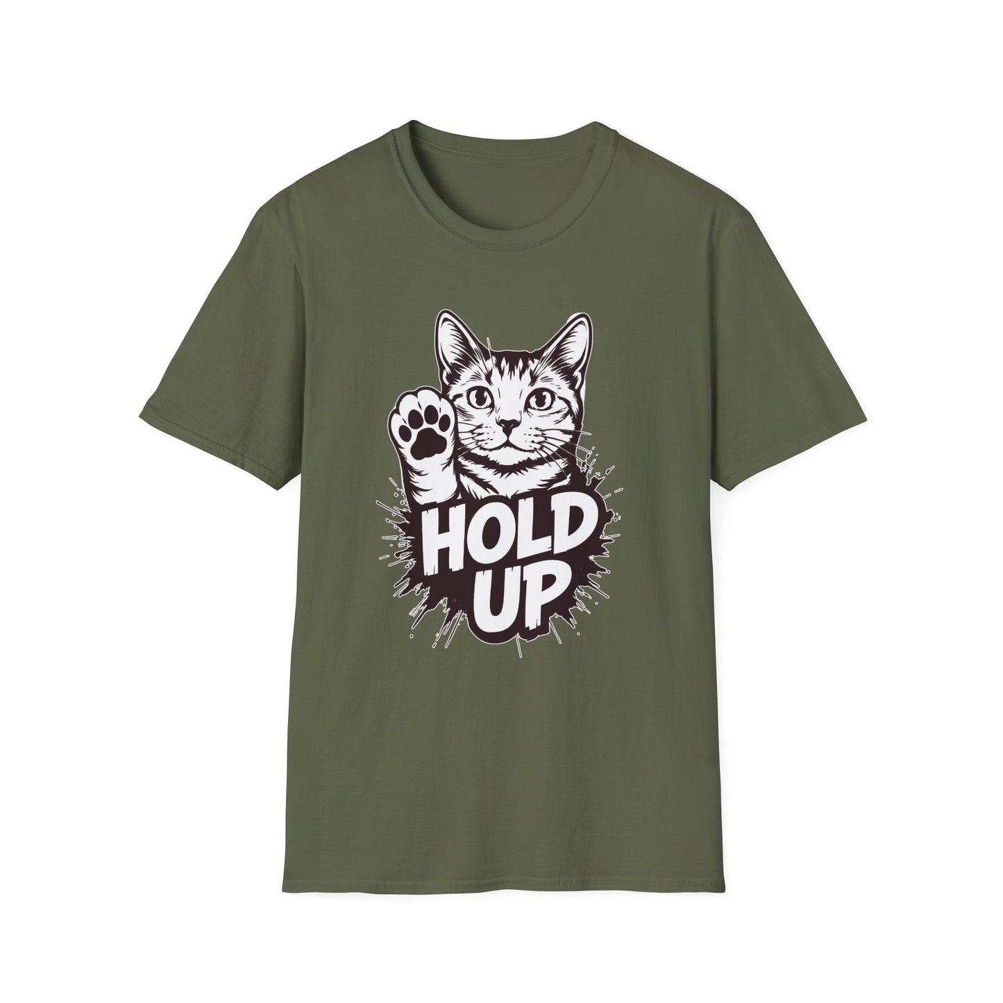 Hold Up Cat T-Shirt