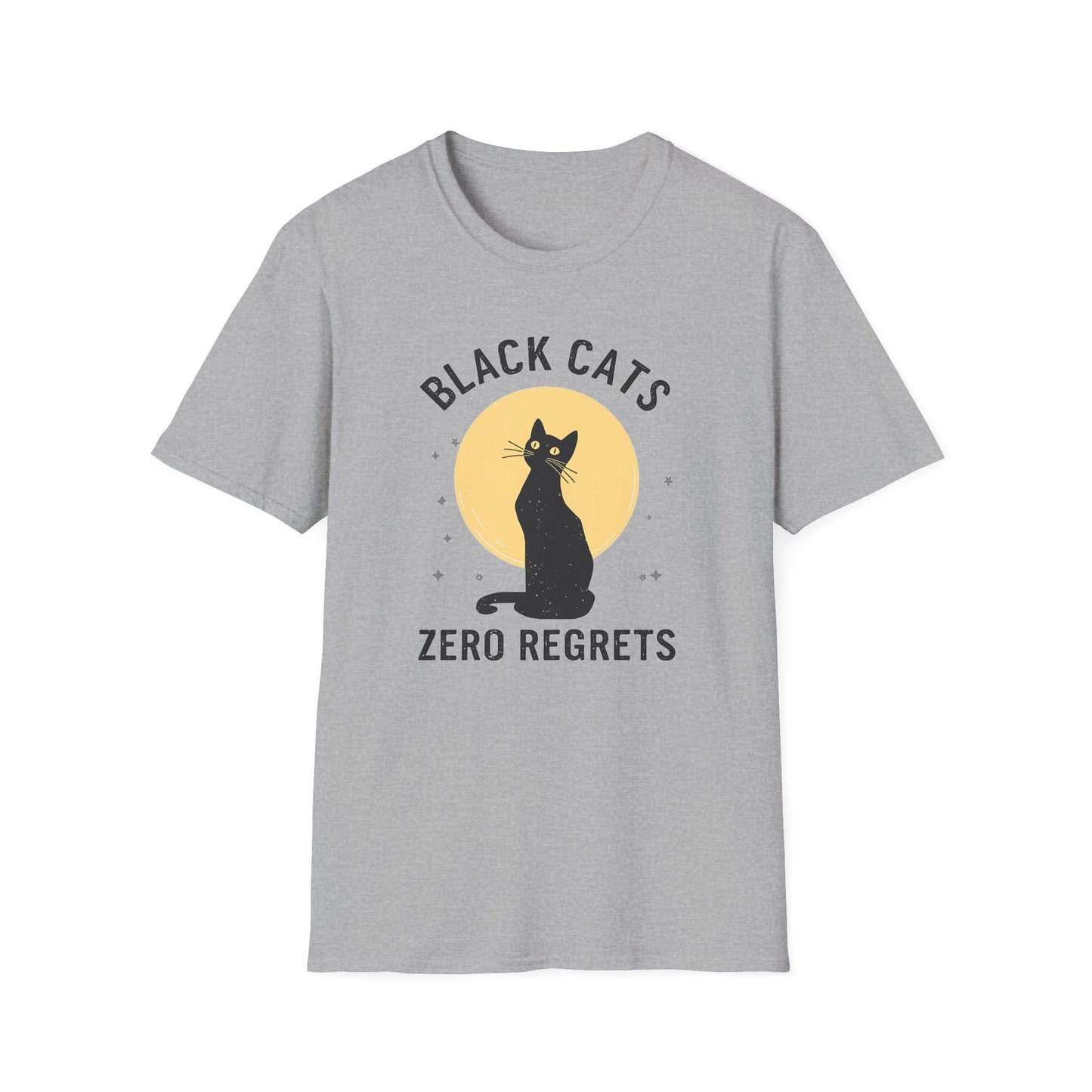 Black Cats Zero Regrets T-Shirt
