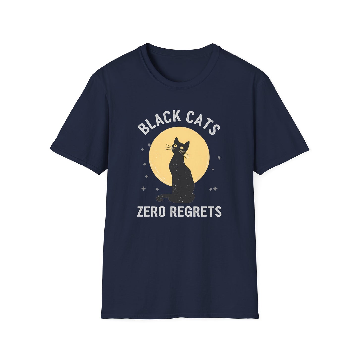 Black Cats Zero Regrets T-Shirt