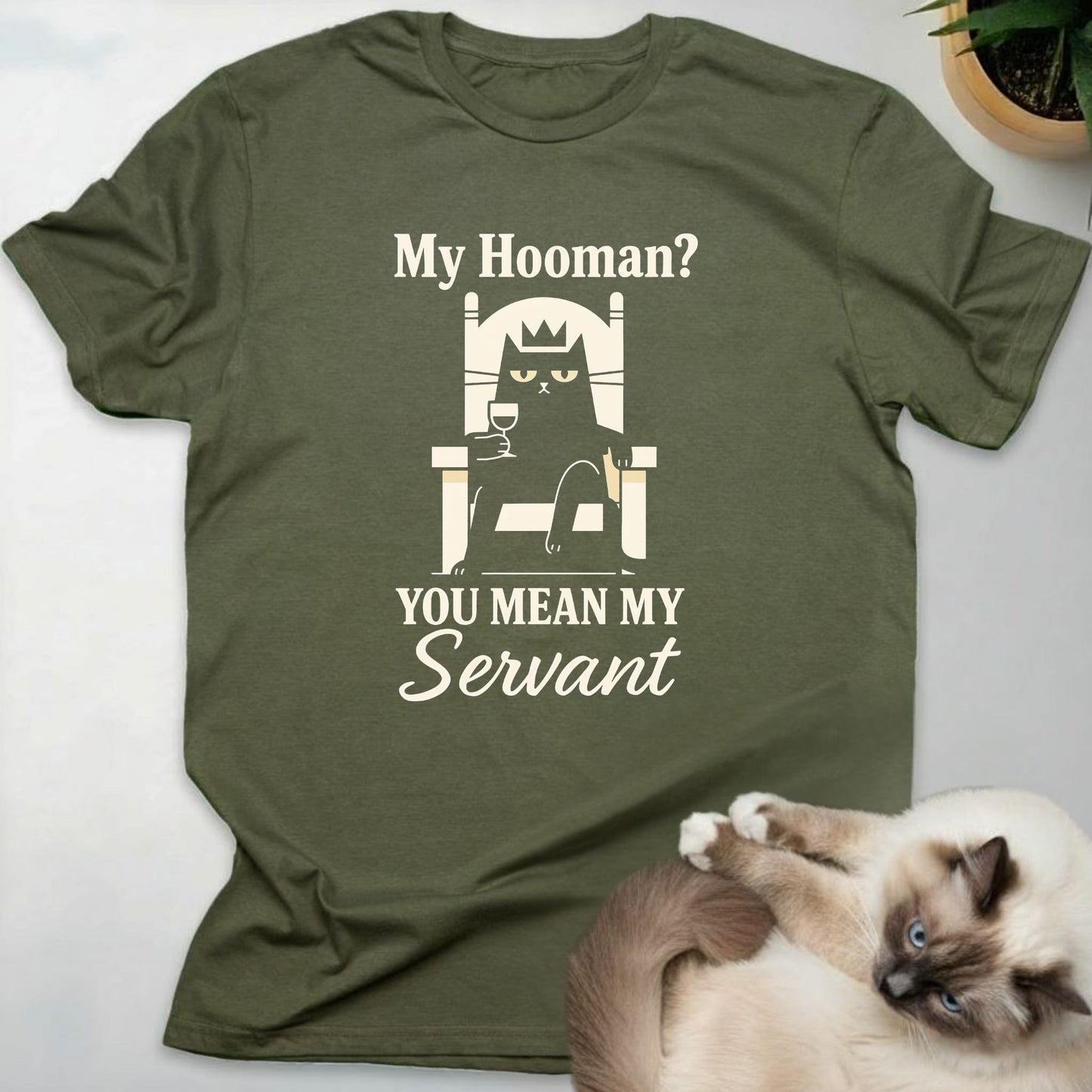My Hooman? You mean my servant
