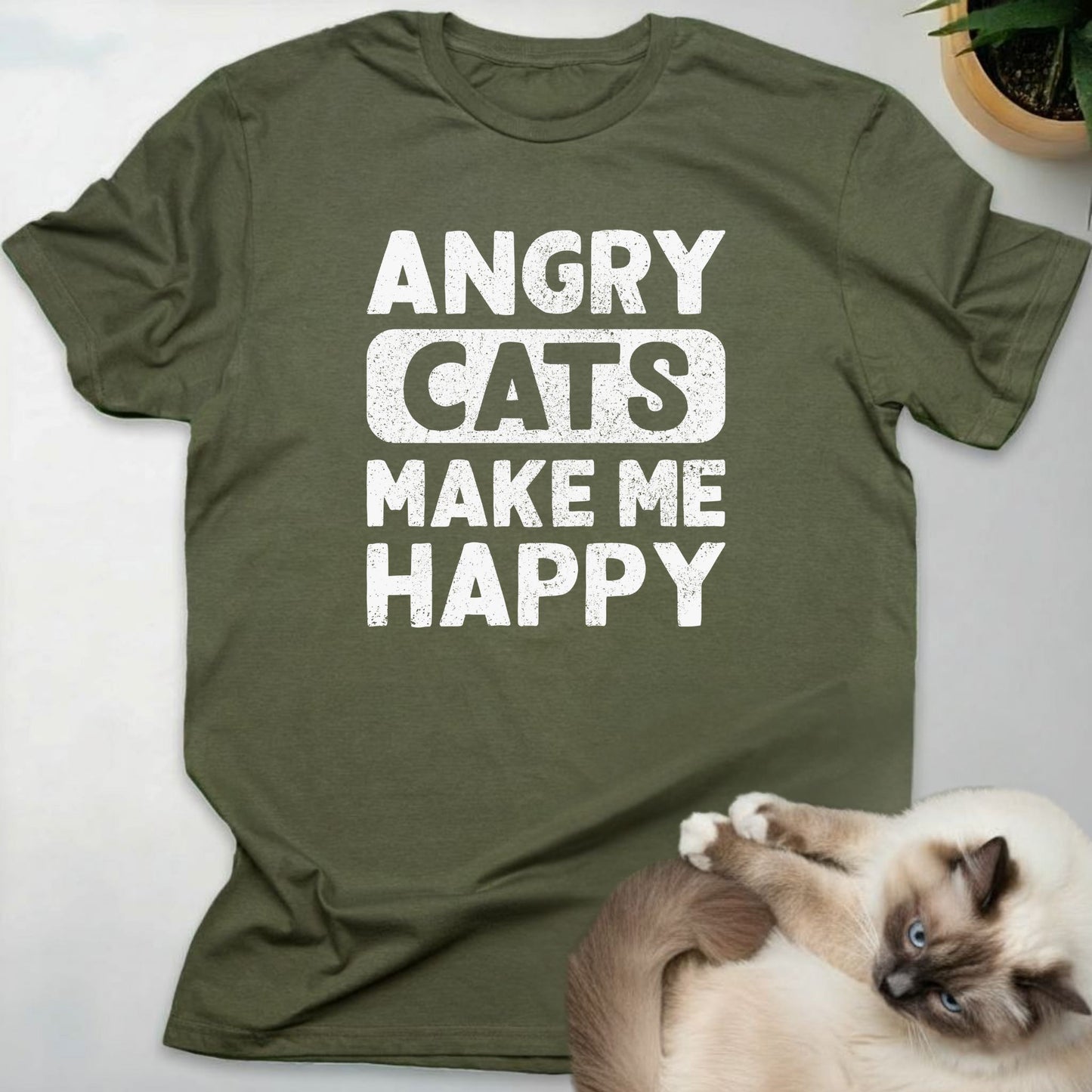 Angry Cats make me Happy