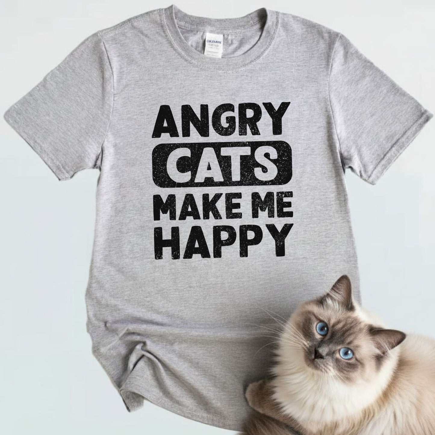 Angry Cats make me Happy