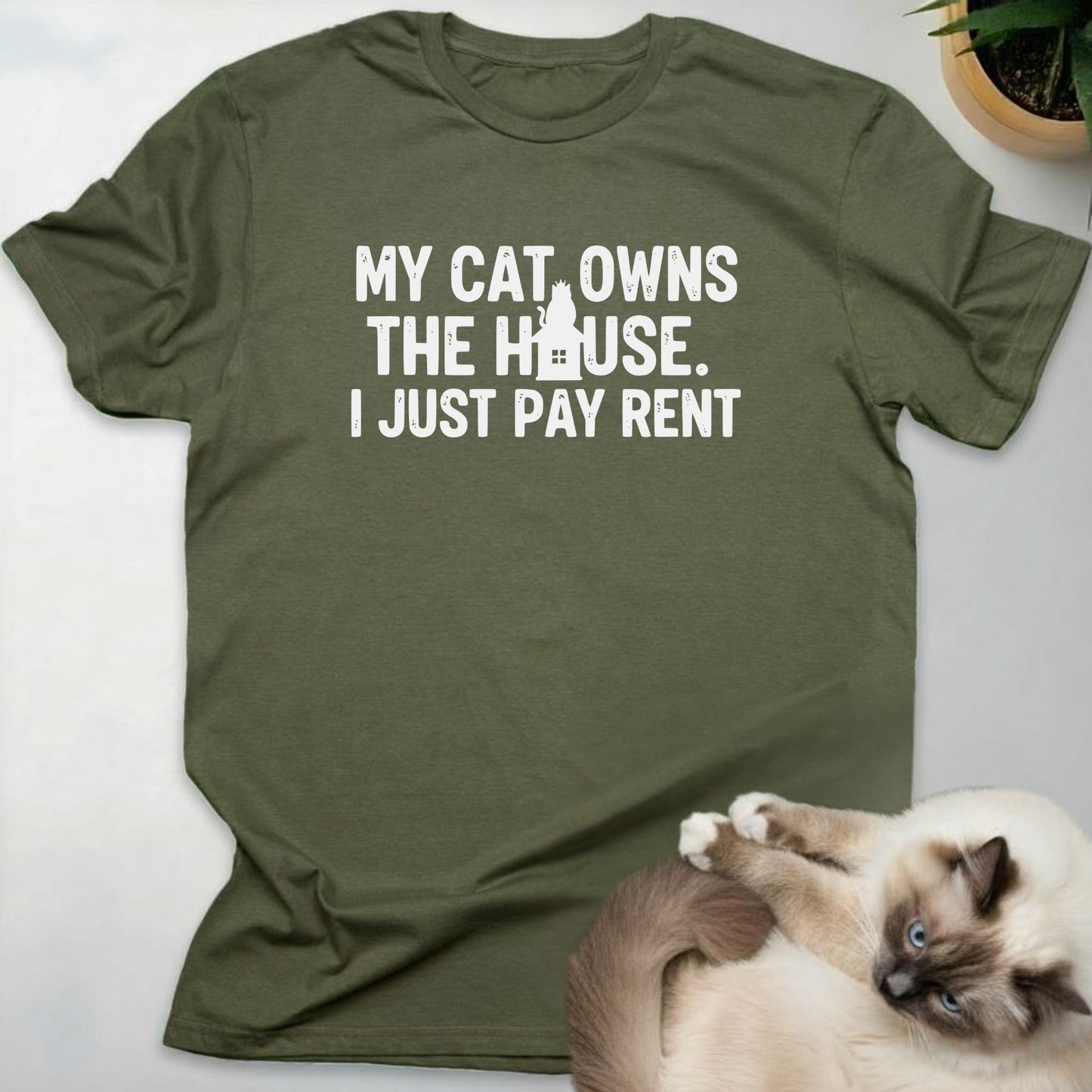 My Cat Owns the House. I just pay rent