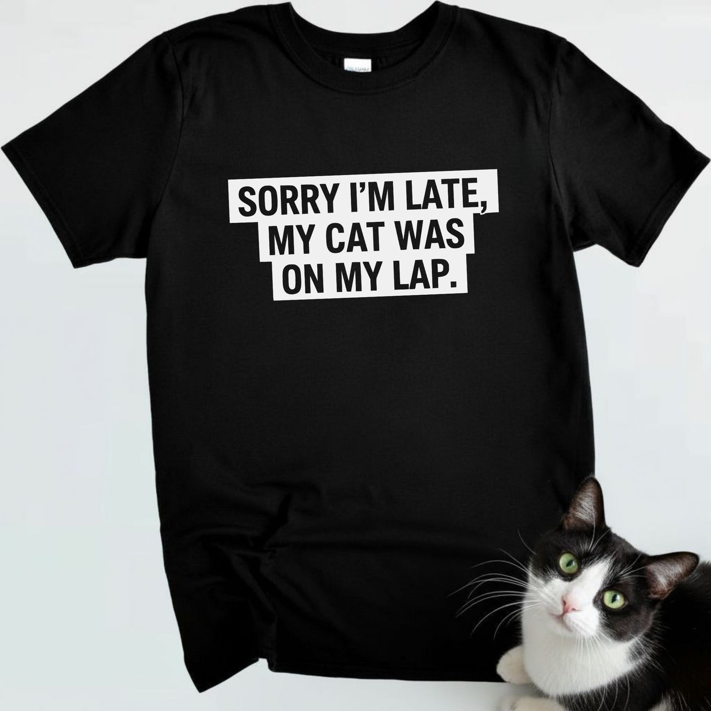 Sorry I’m Late, My Cat Was On My Lap