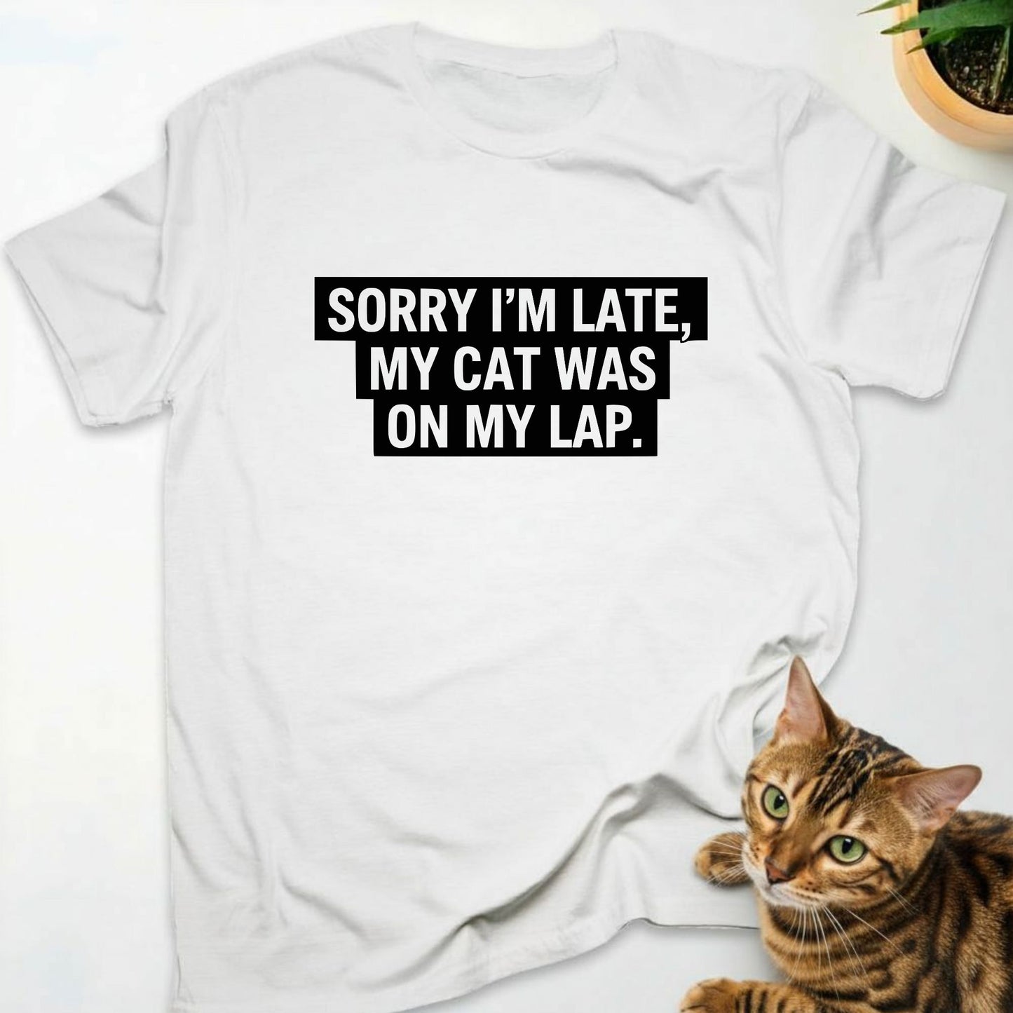 Sorry I’m Late, My Cat Was On My Lap