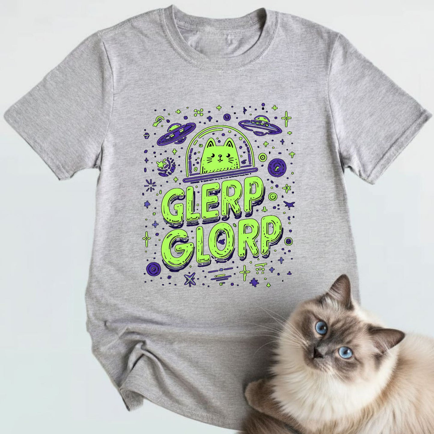 Glerp Glorp Alien Cat