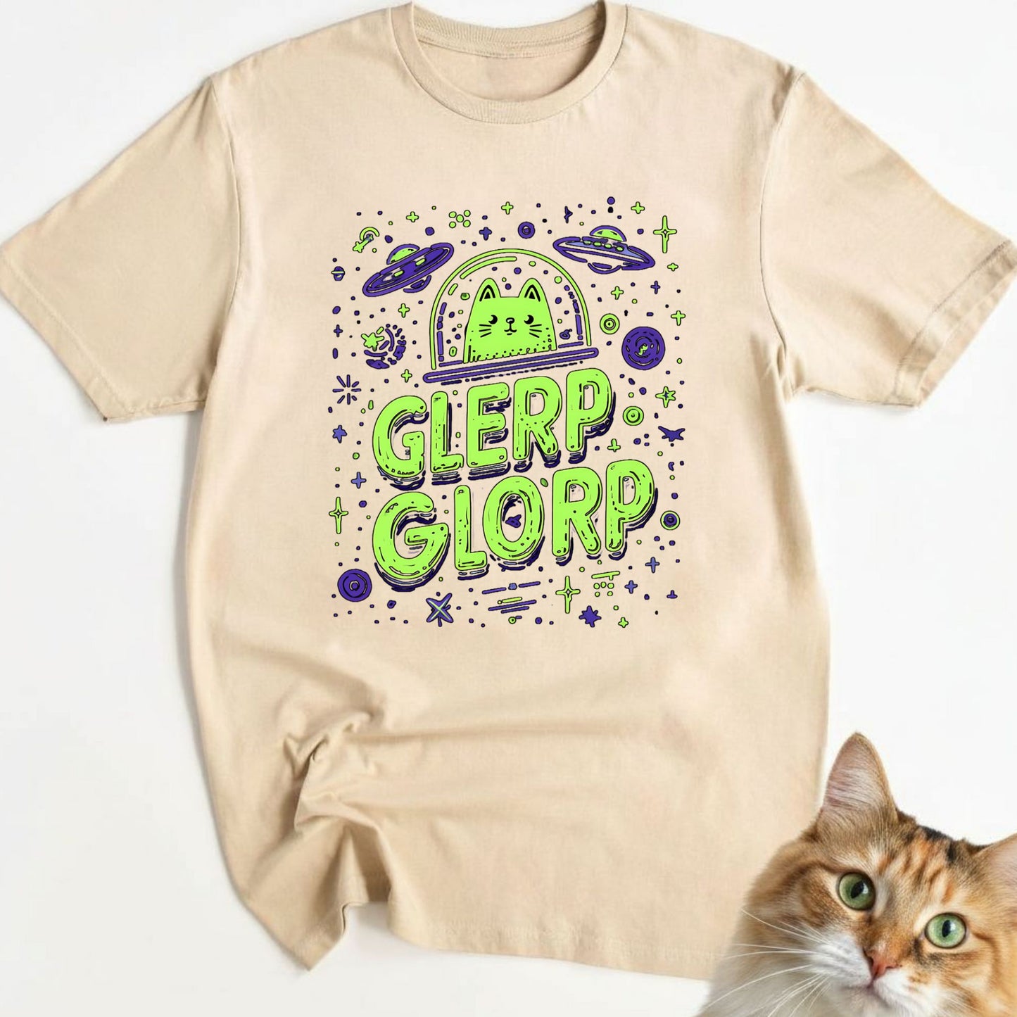 Glerp Glorp Alien Cat