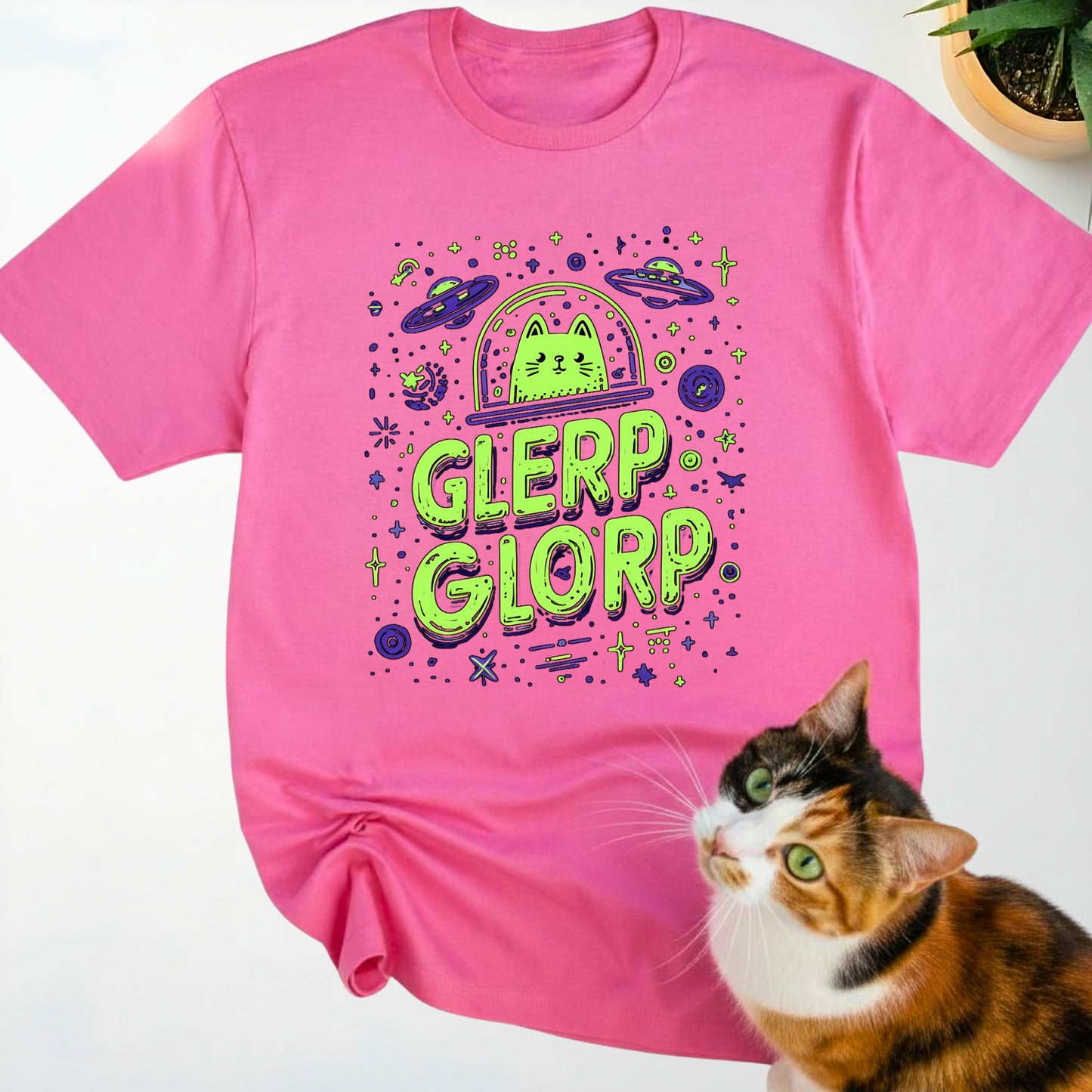 Glerp Glorp Alien Cat