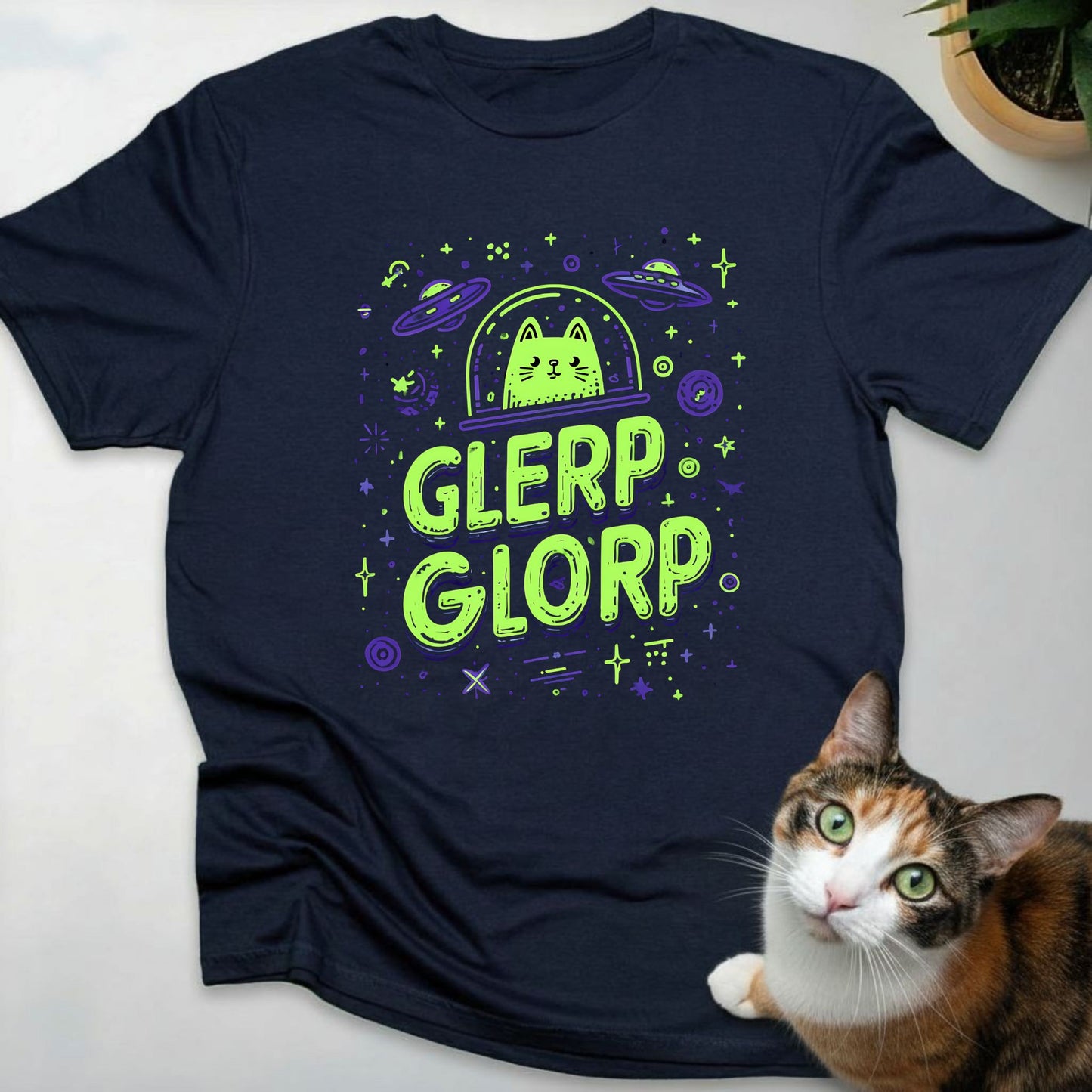 Glerp Glorp Alien Cat