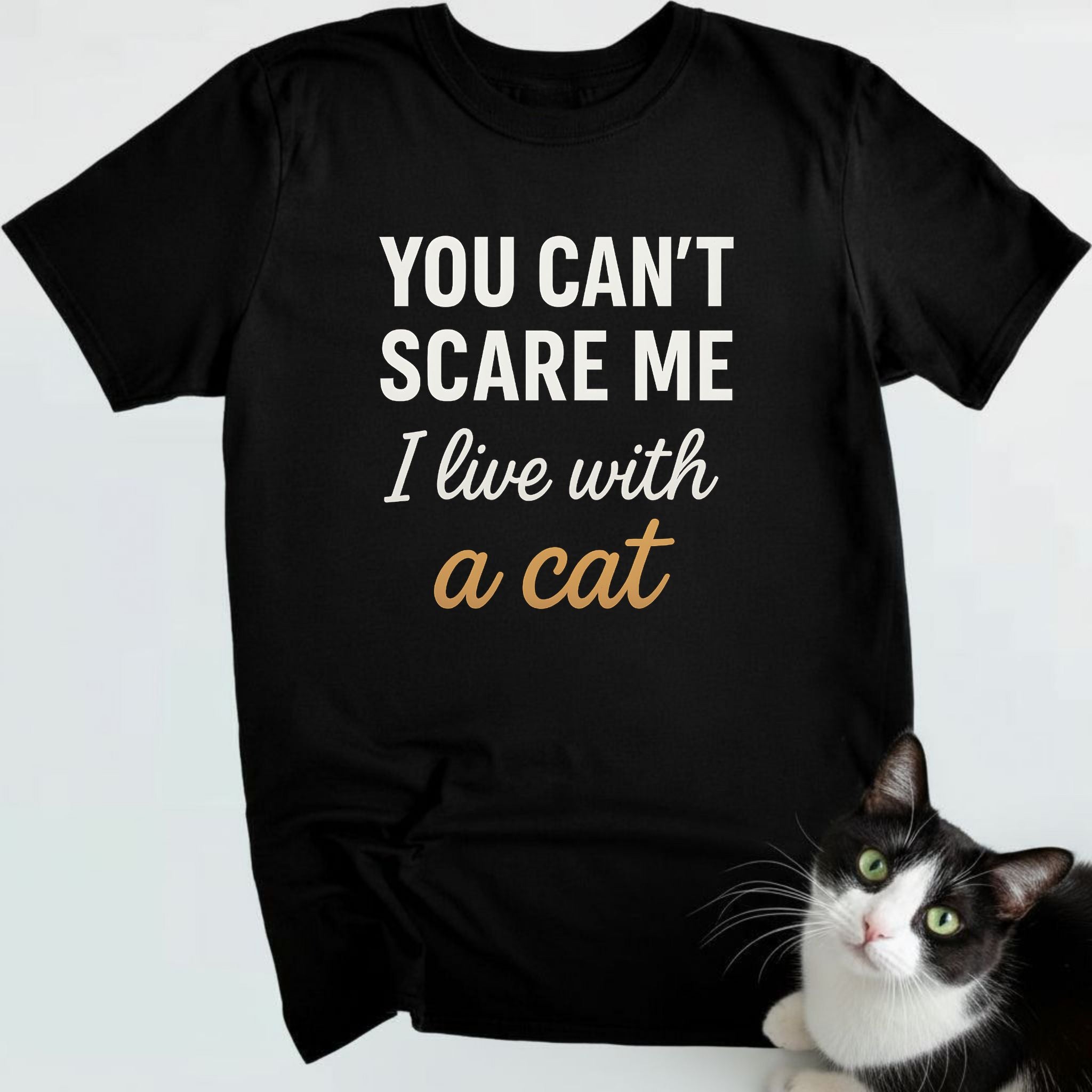 You Can’t Scare Me I Live with a Cat