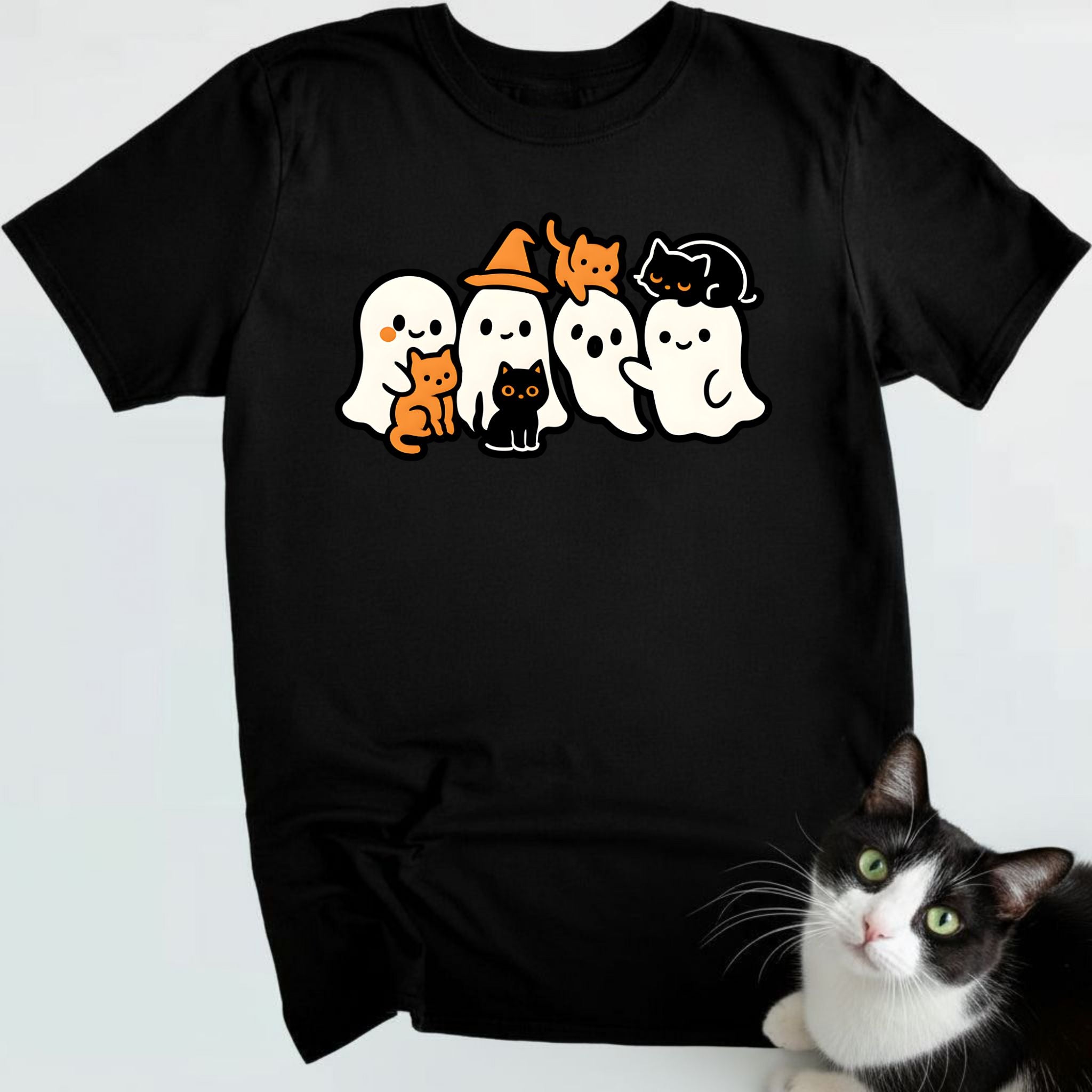 Cats with Ghosts