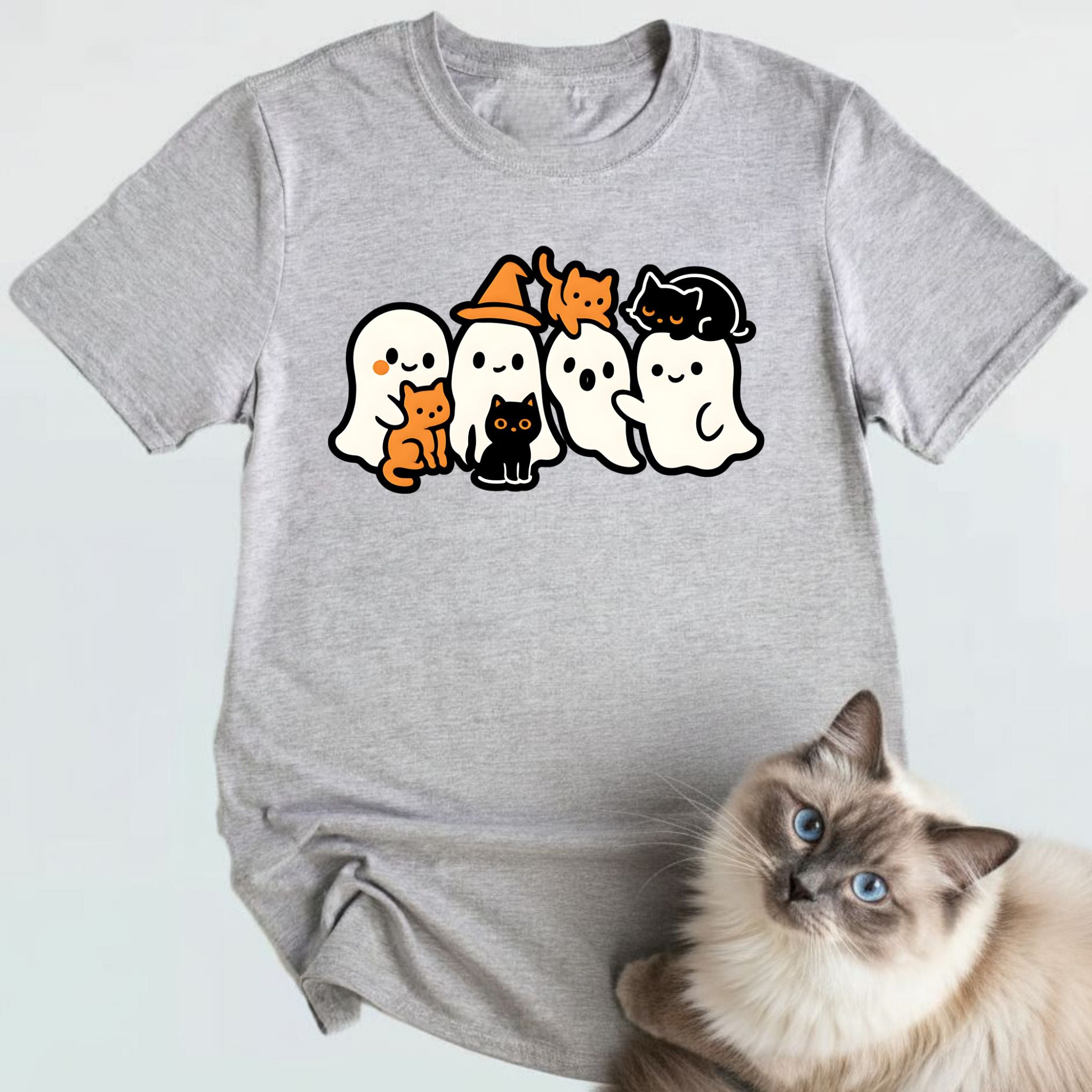 Cats with Ghosts