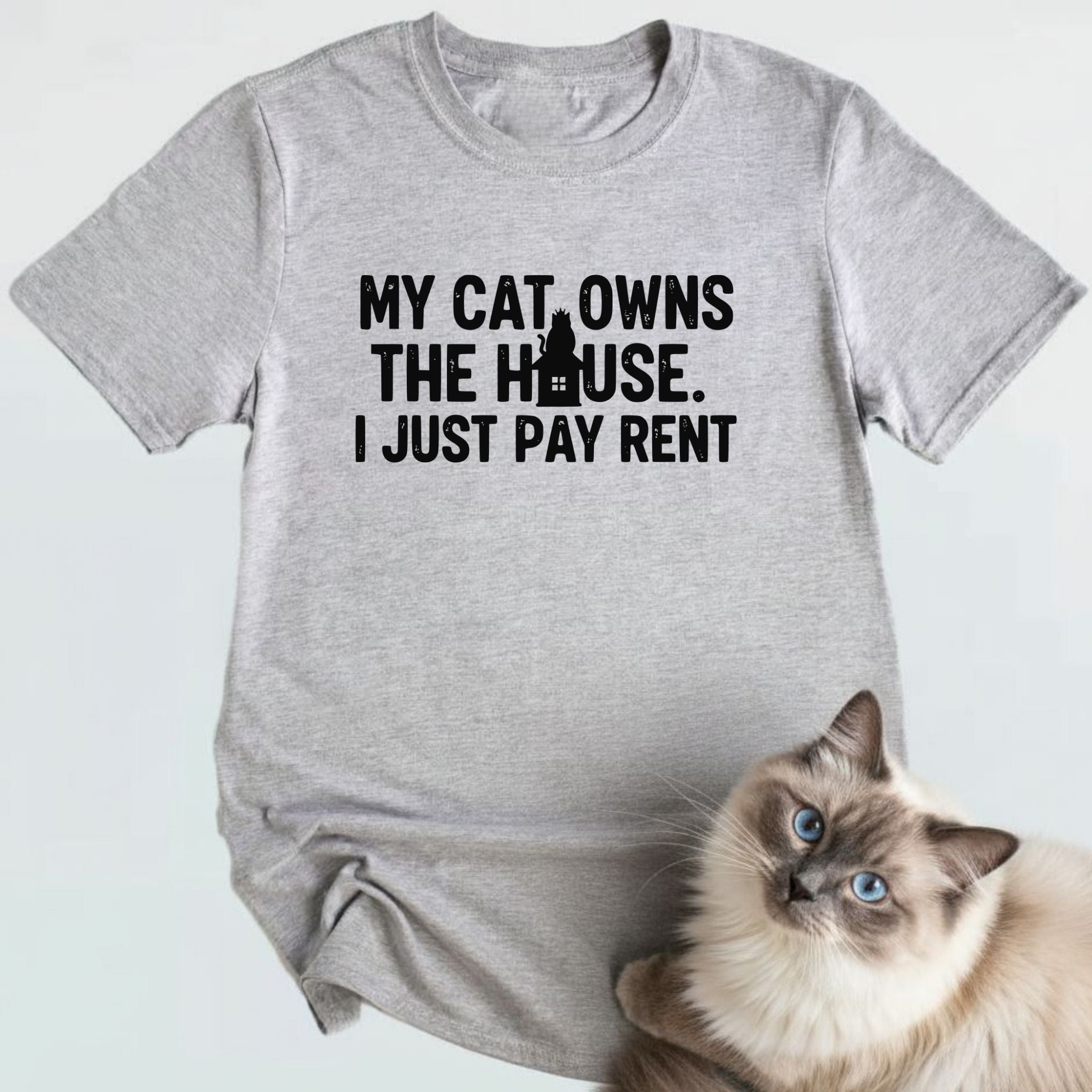 My Cat Owns the House. I just pay rent