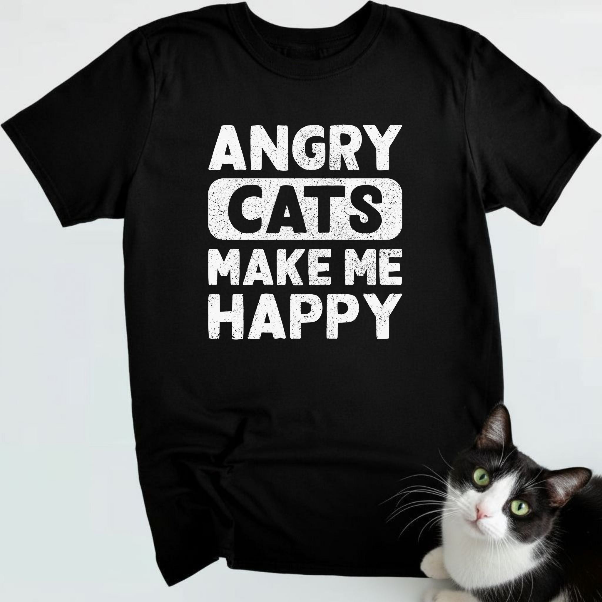 Angry Cats make me Happy