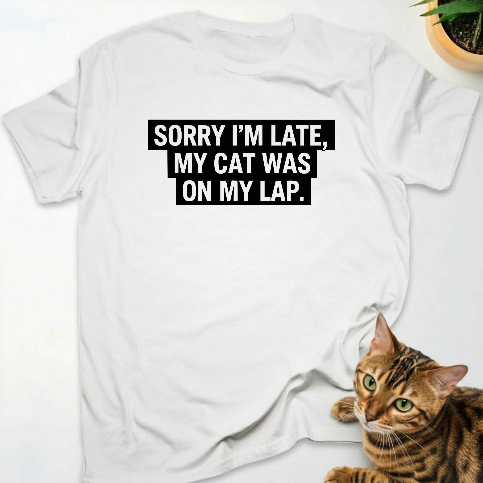 Sorry I’m Late, My Cat Was On My Lap