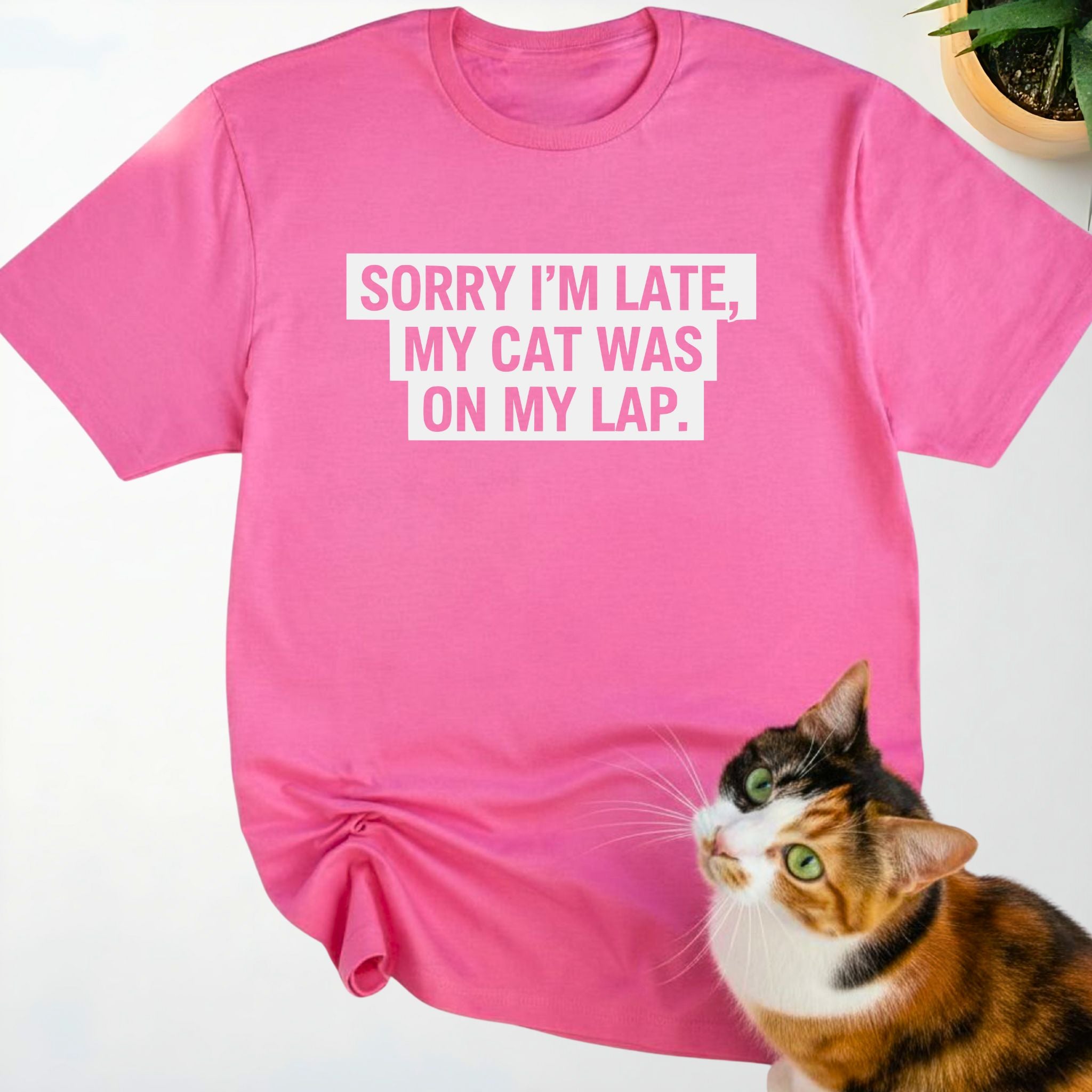 Sorry I’m Late, My Cat Was On My Lap