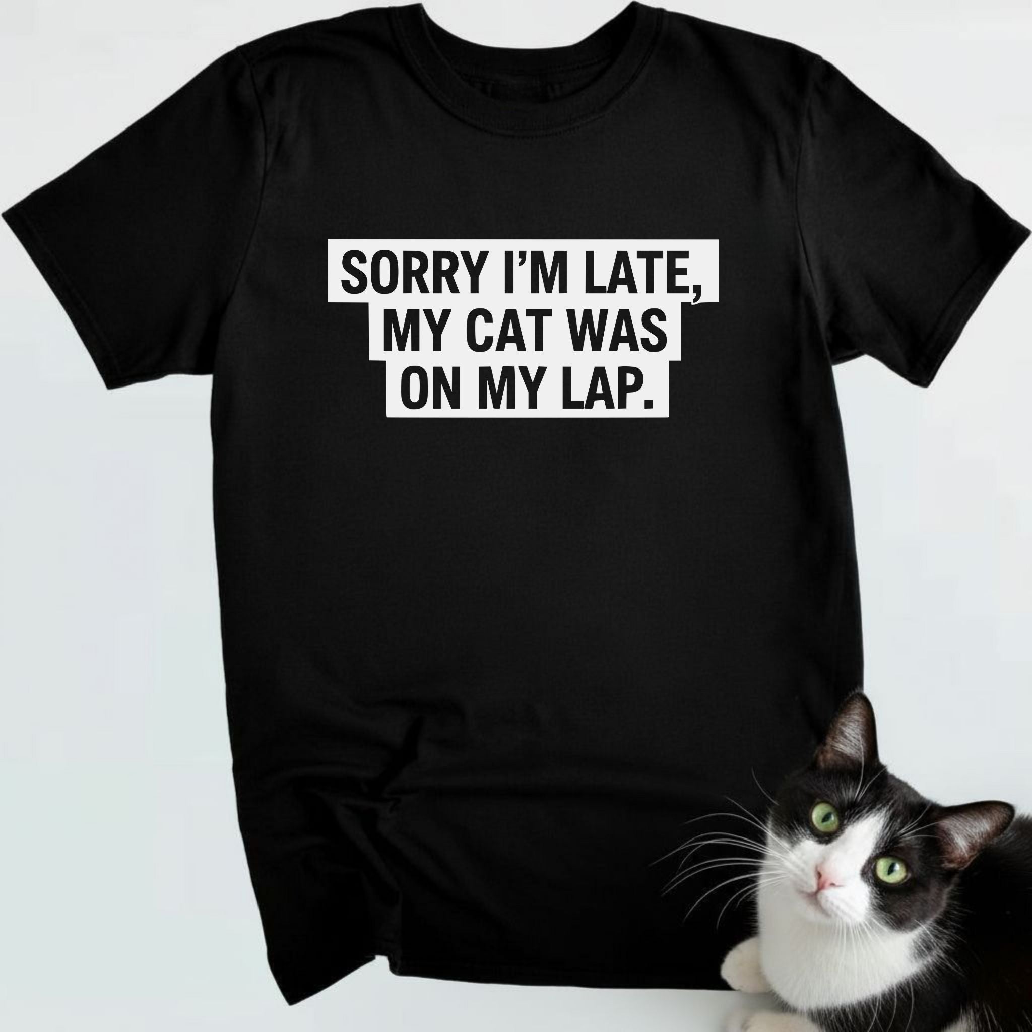 Sorry I’m Late, My Cat Was On My Lap