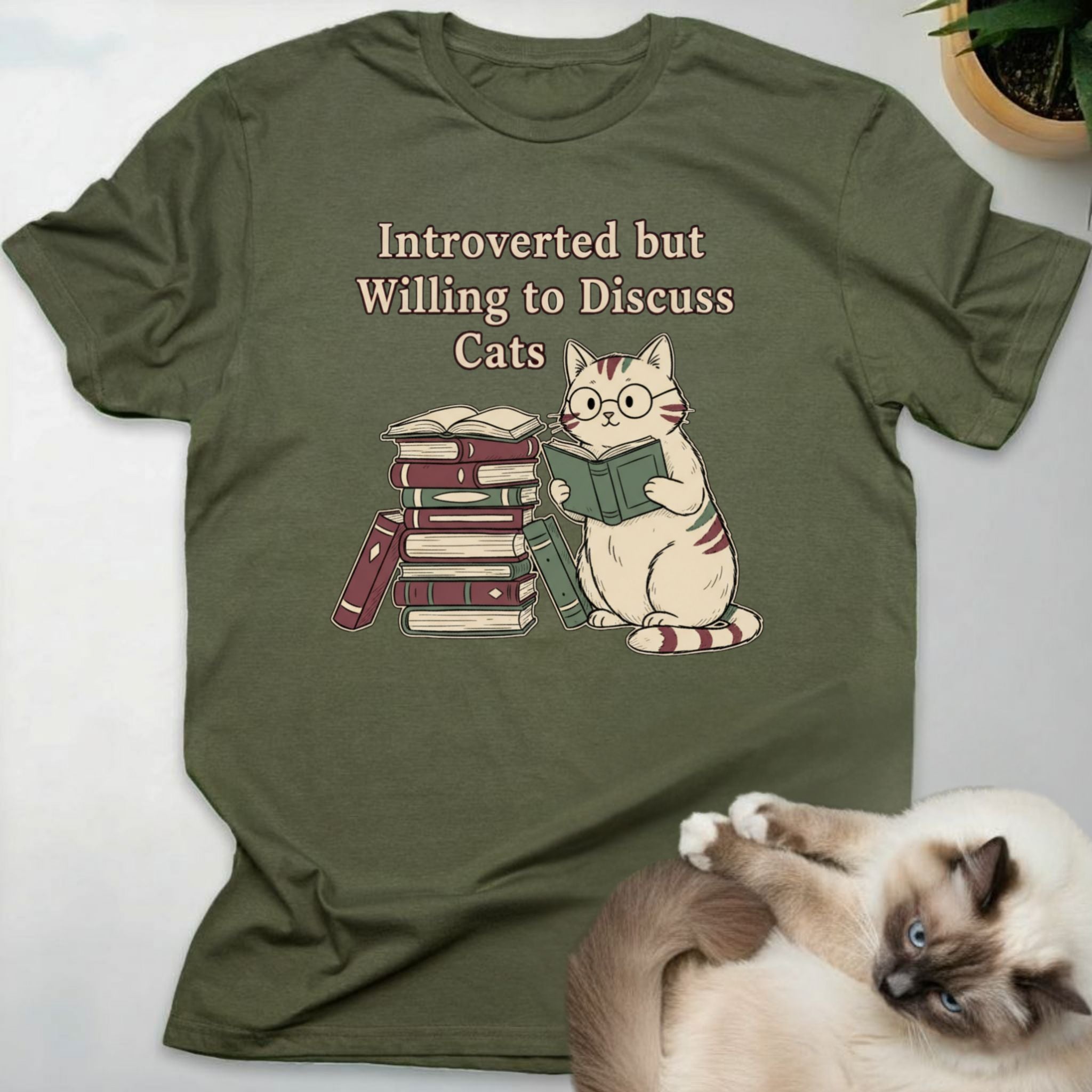 Introverted But Willing To Discuss Cats