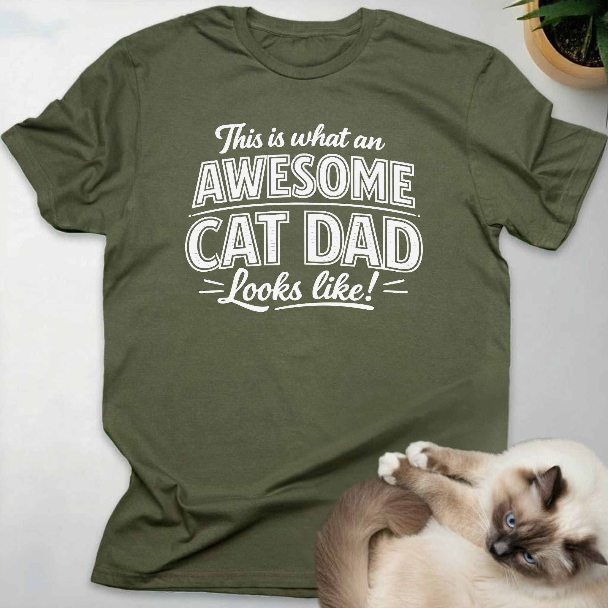 This Is What An Awesome Cat Dad Looks Like!