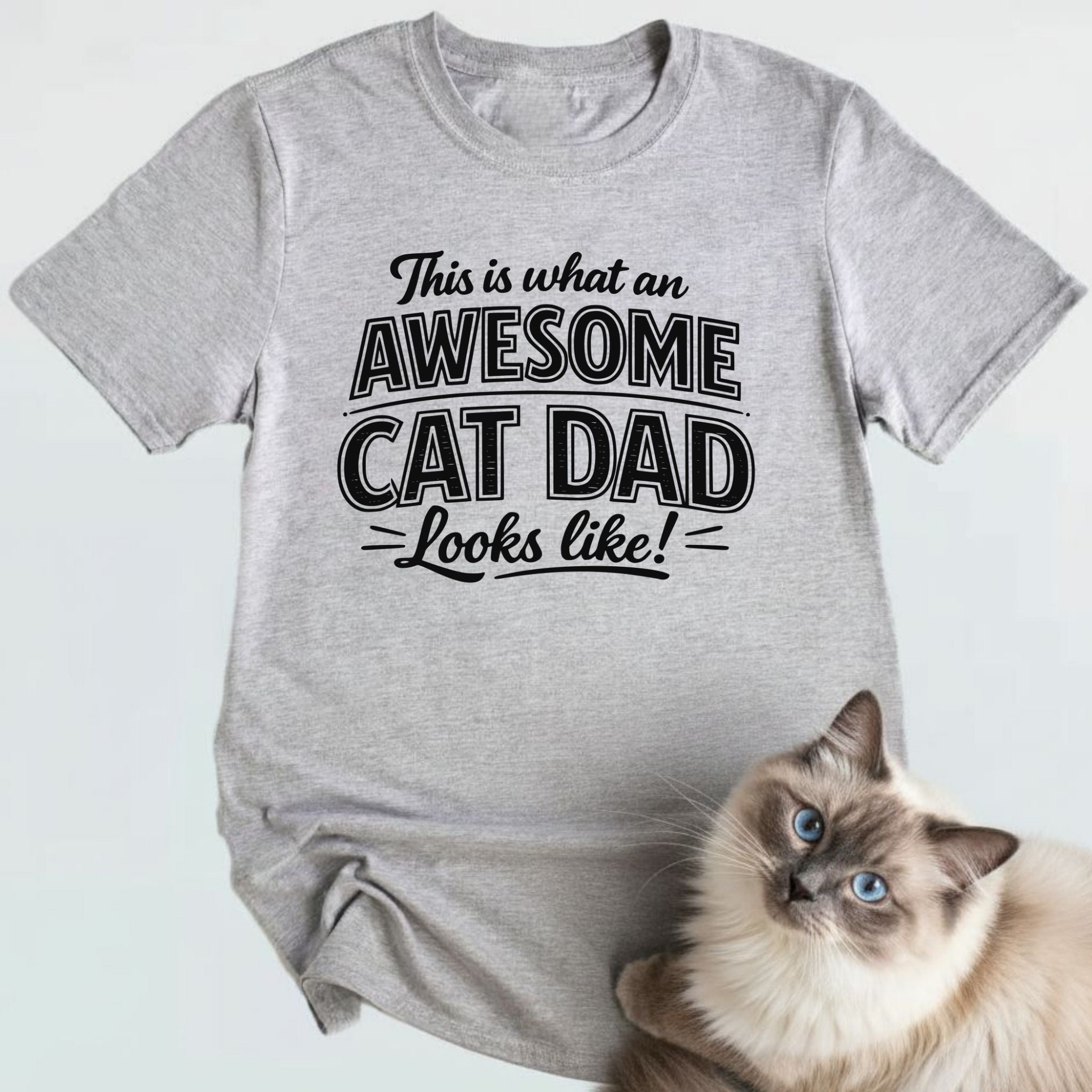 This Is What An Awesome Cat Dad Looks Like!