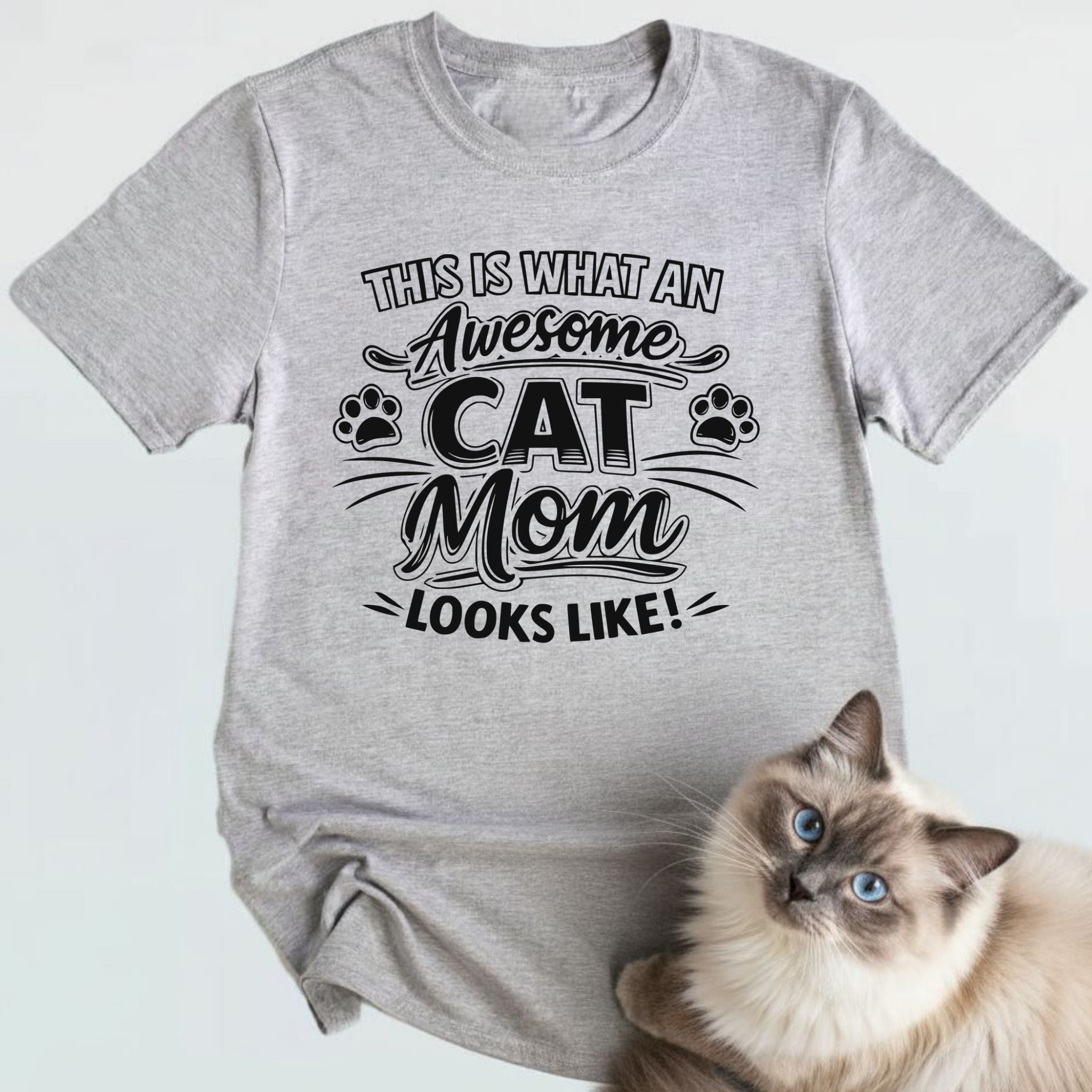 This Is What An Awesome Cat Mom Looks Like!