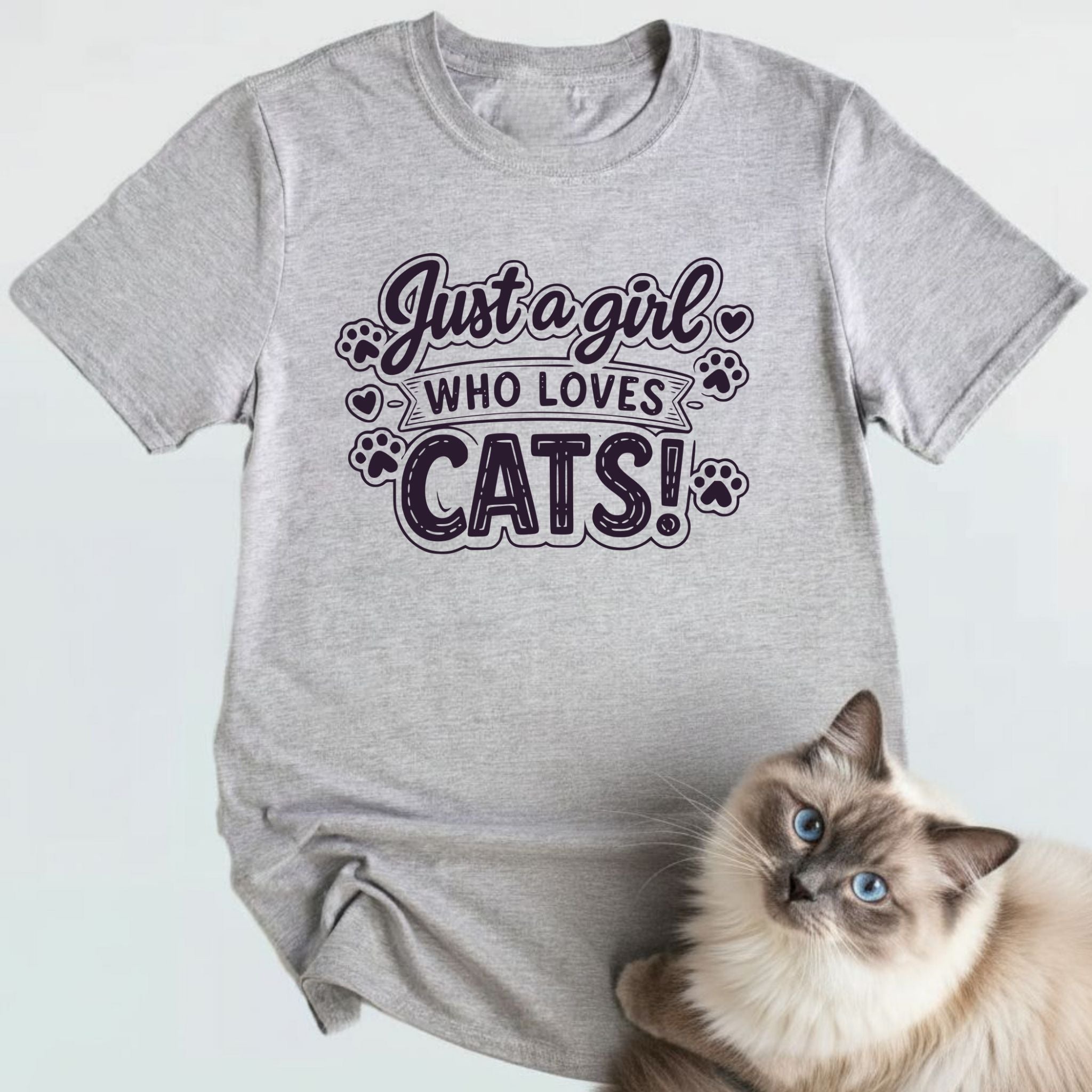 Just a girl who loves cats!