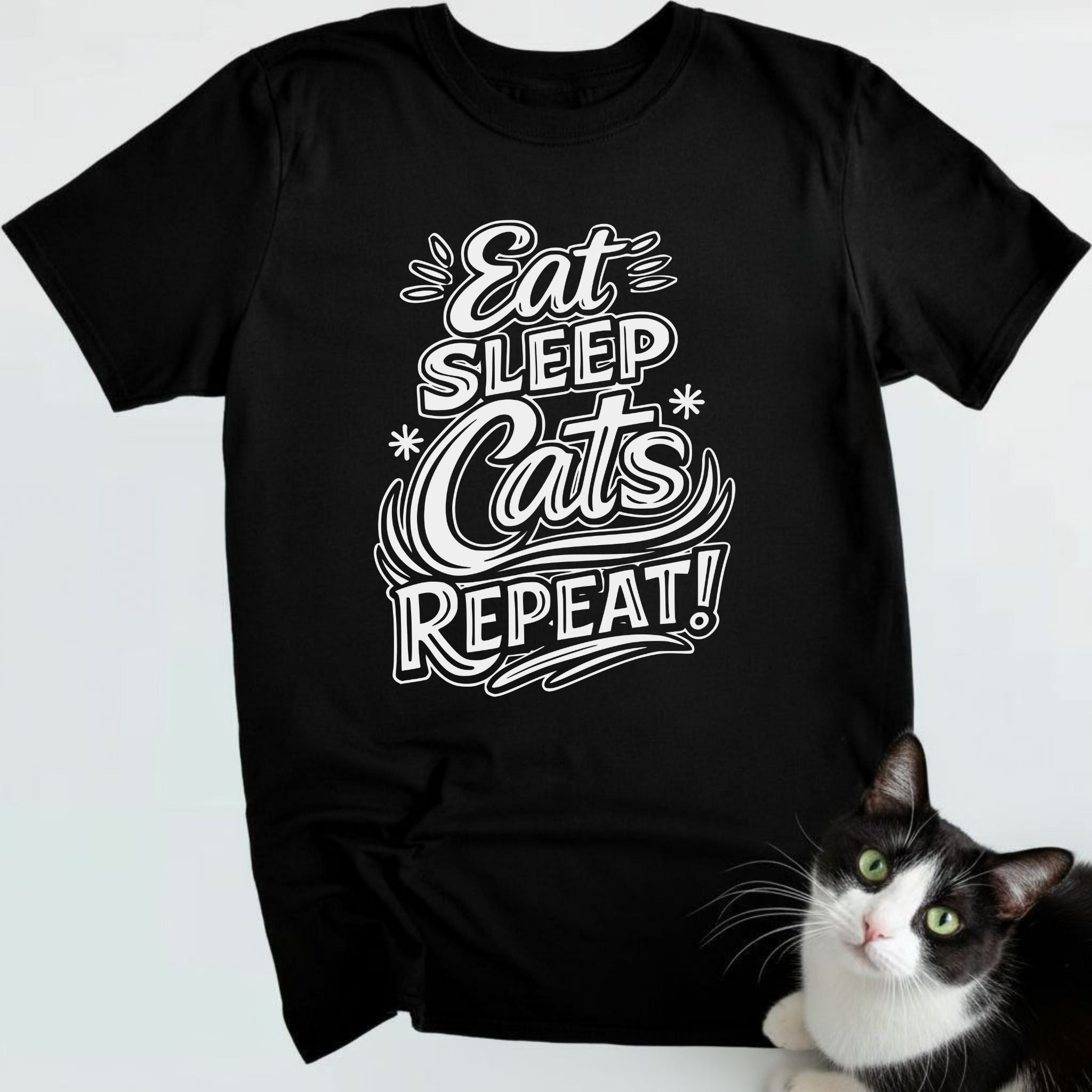 Eat, sleep, cats, repeat!