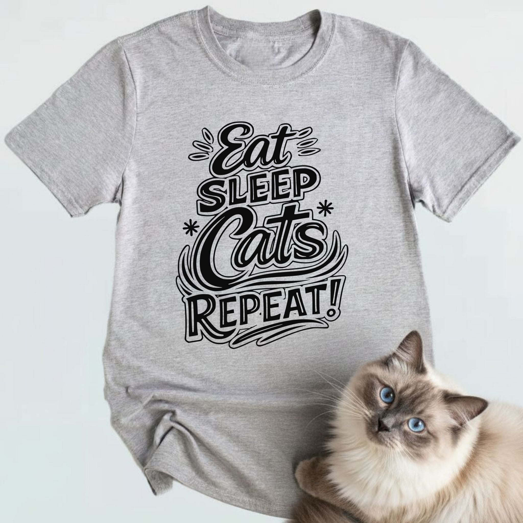 Eat, sleep, cats, repeat!