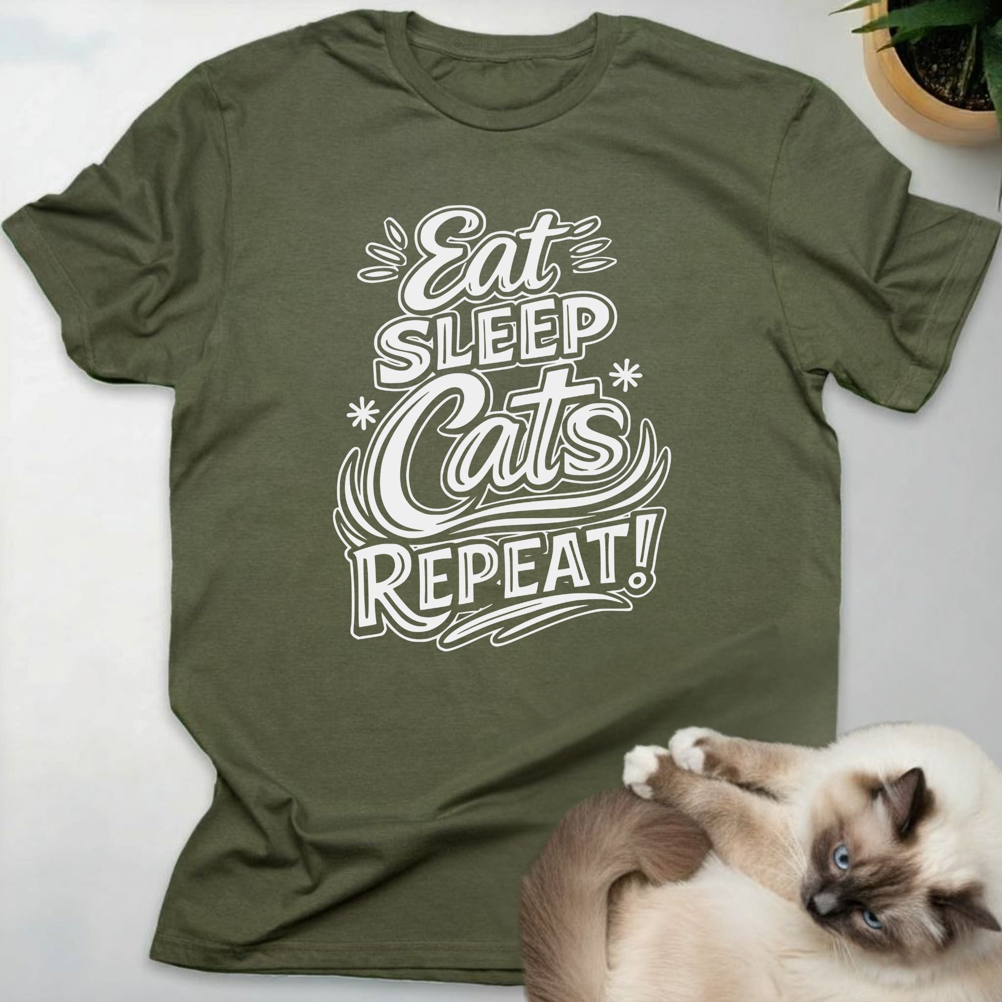 Eat, sleep, cats, repeat!
