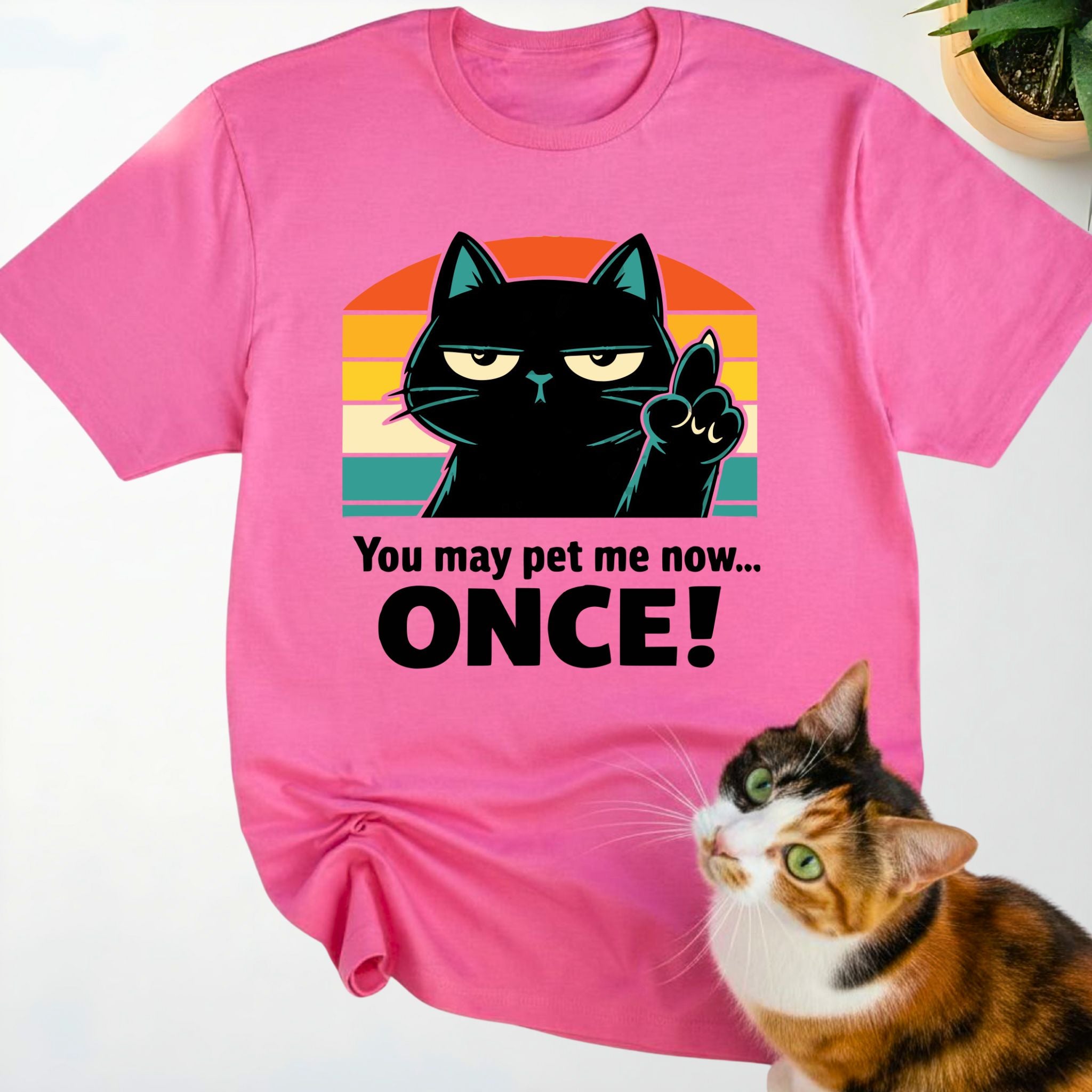 You may pet me now... ONCE!