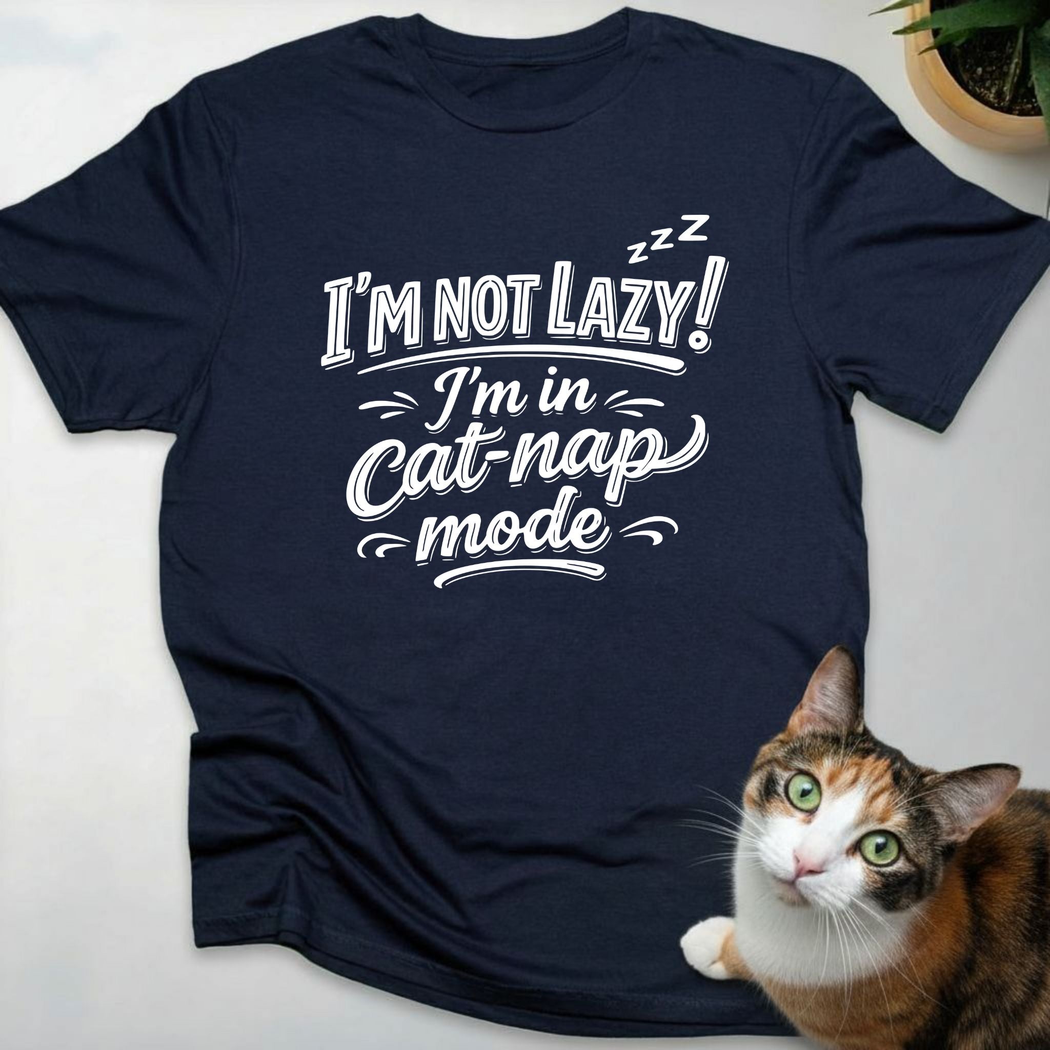 I'm not lazy! I'm in cat-nap mode